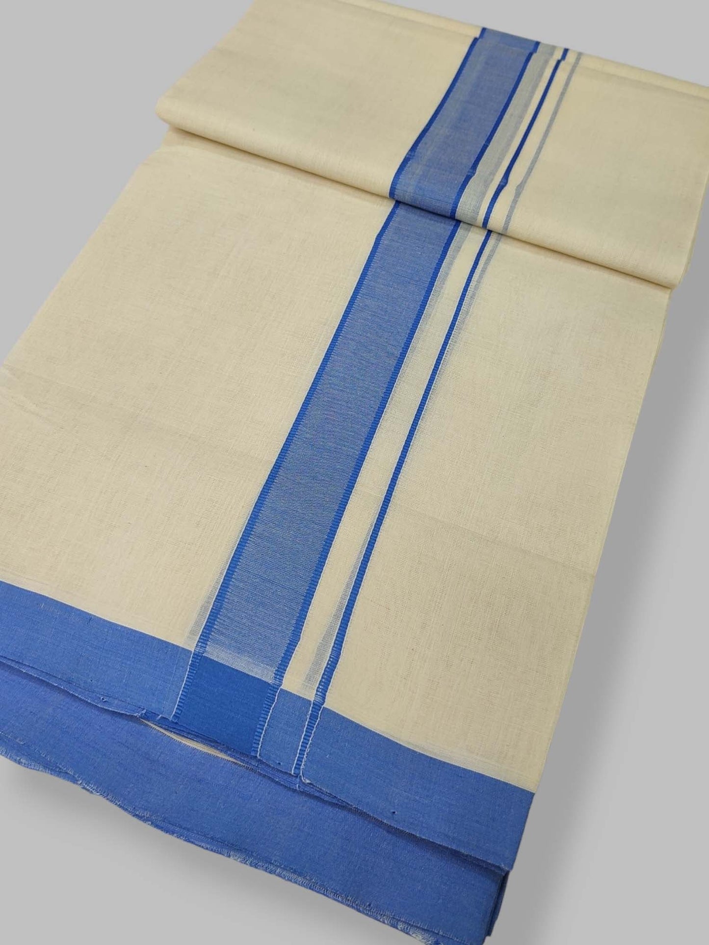 Kerala Balaramapuram Handloom Mundu/Dhoti Pure Cotton