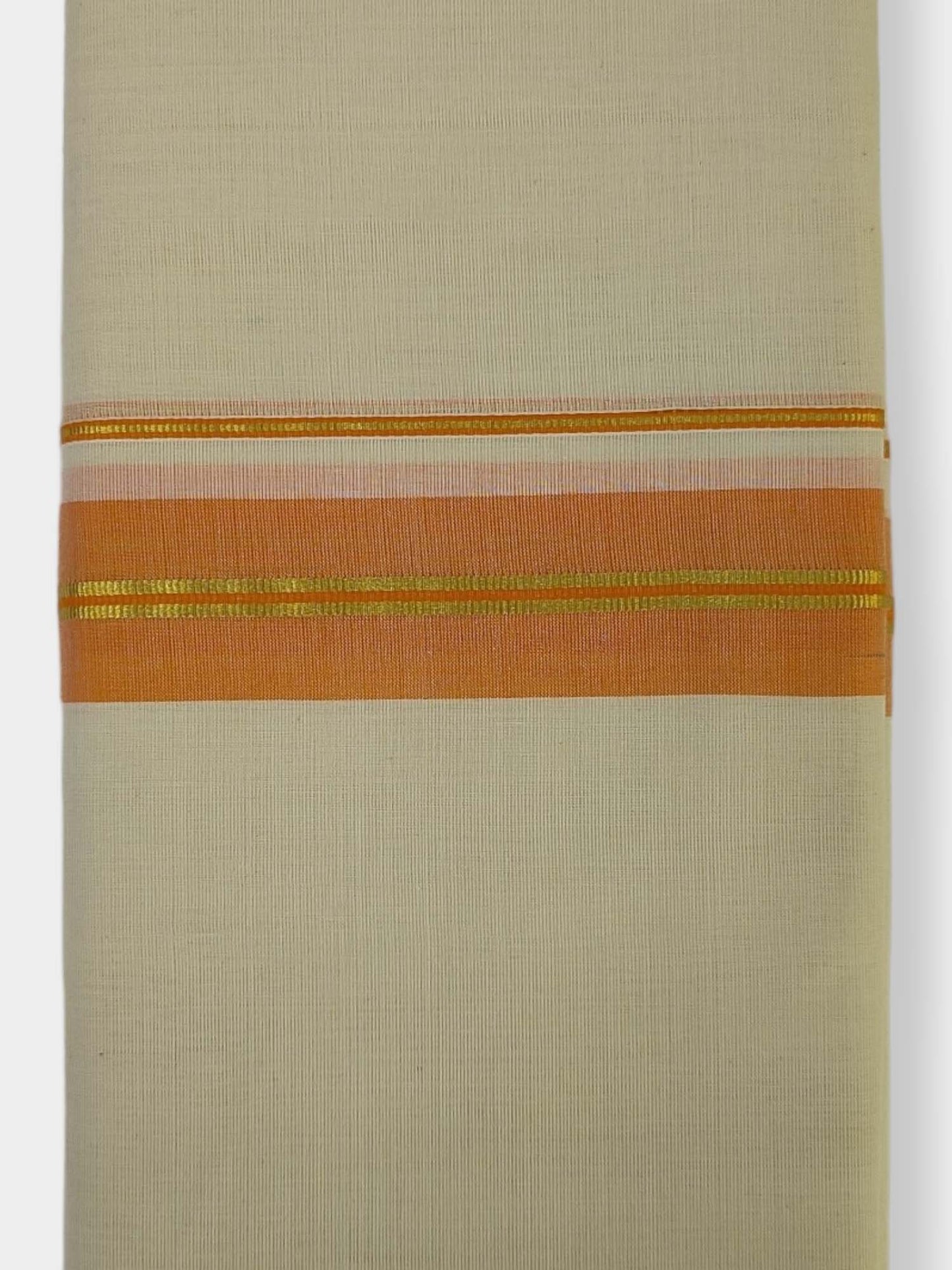Kerala Balaramapuram Handloom Mundu/Dhoti Pure Cotton