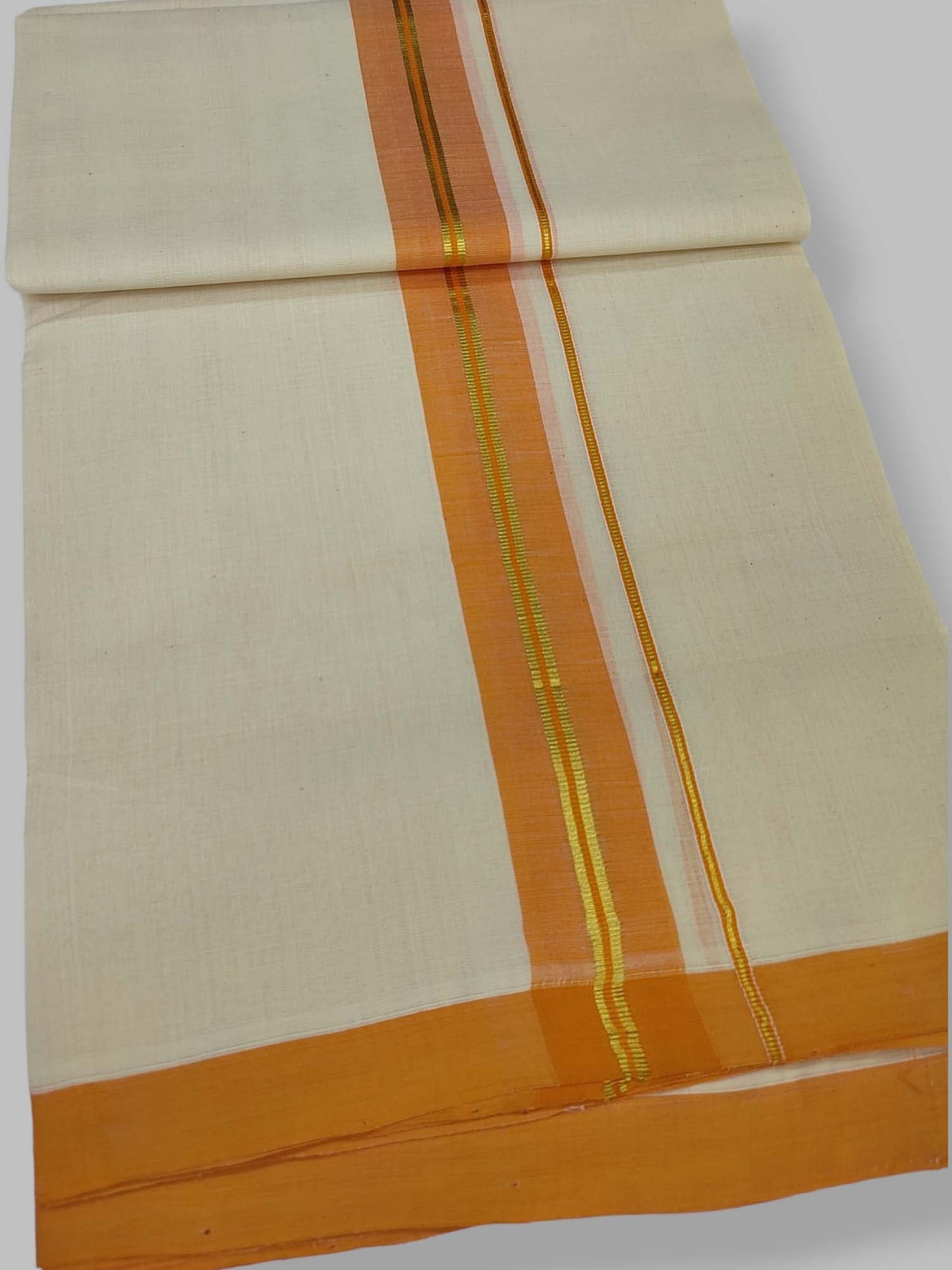 Kerala Balaramapuram Handloom Mundu/Dhoti Pure Cotton