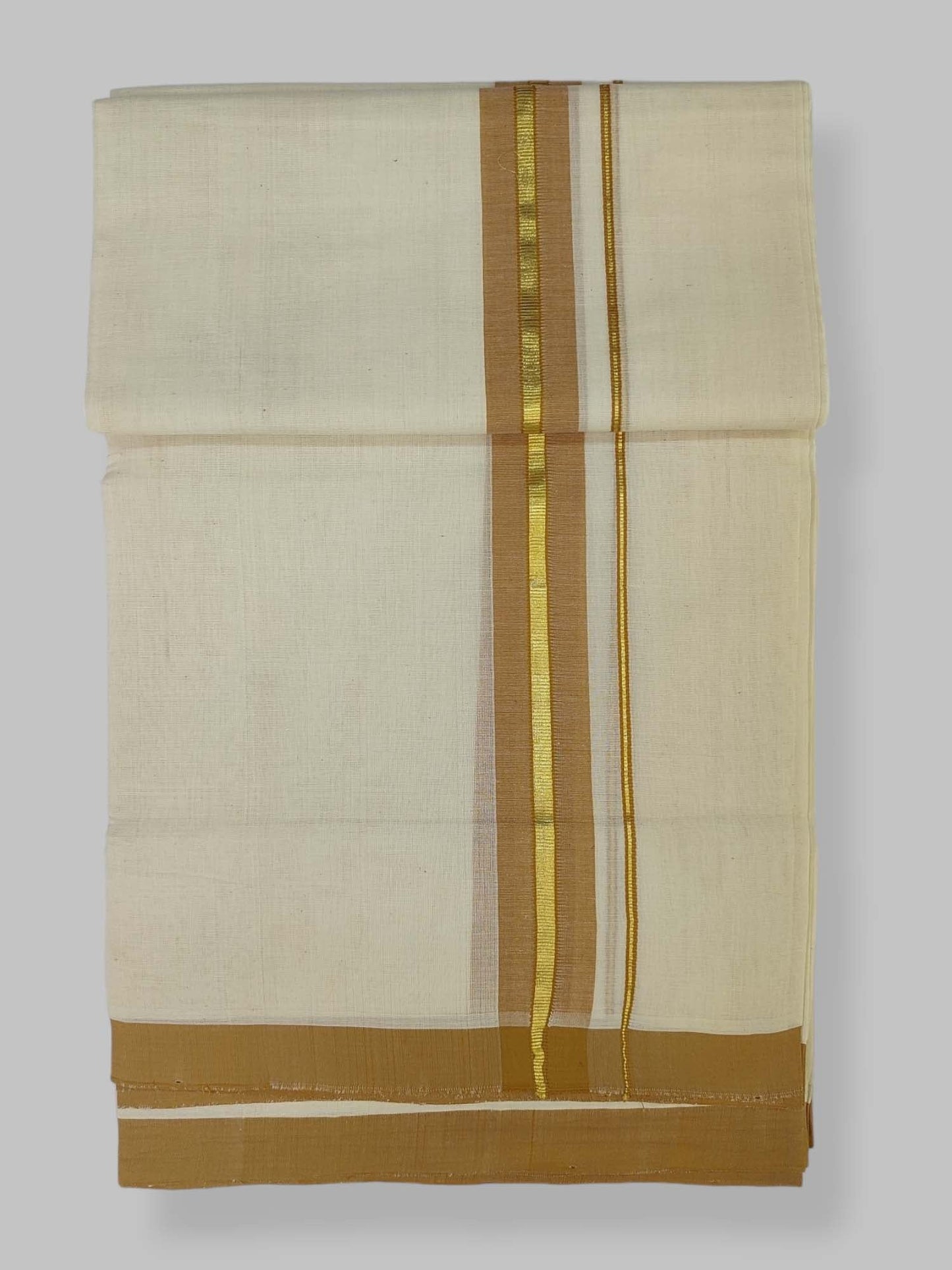 Kerala Balaramapuram Handloom Mundu/Dhoti Pure Cotton