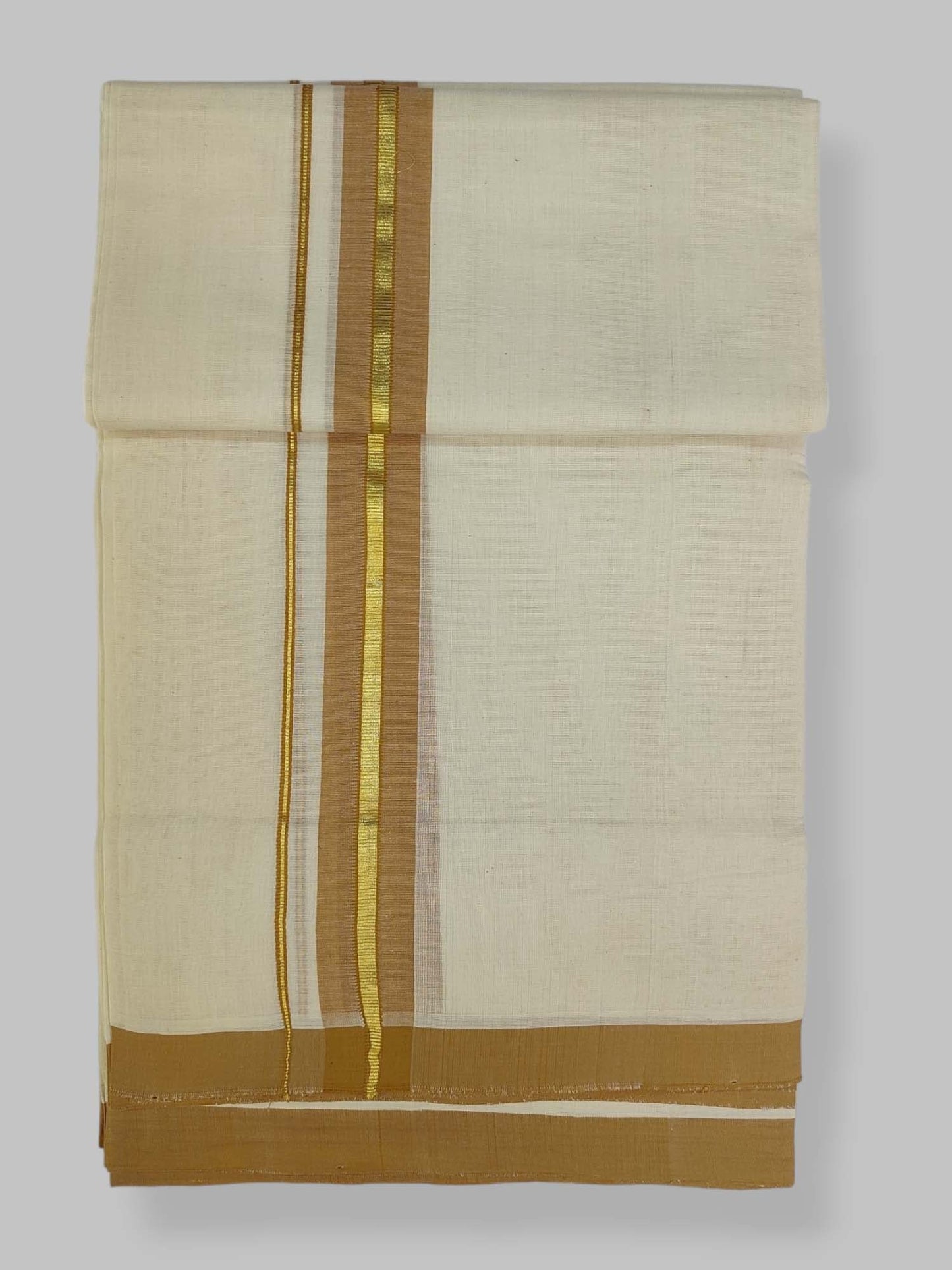 Kerala Balaramapuram Handloom Mundu/Dhoti Pure Cotton