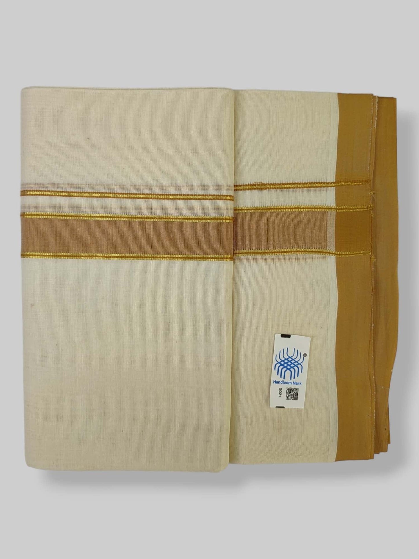 Kerala Balaramapuram Handloom Mundu/Dhoti Pure Cotton
