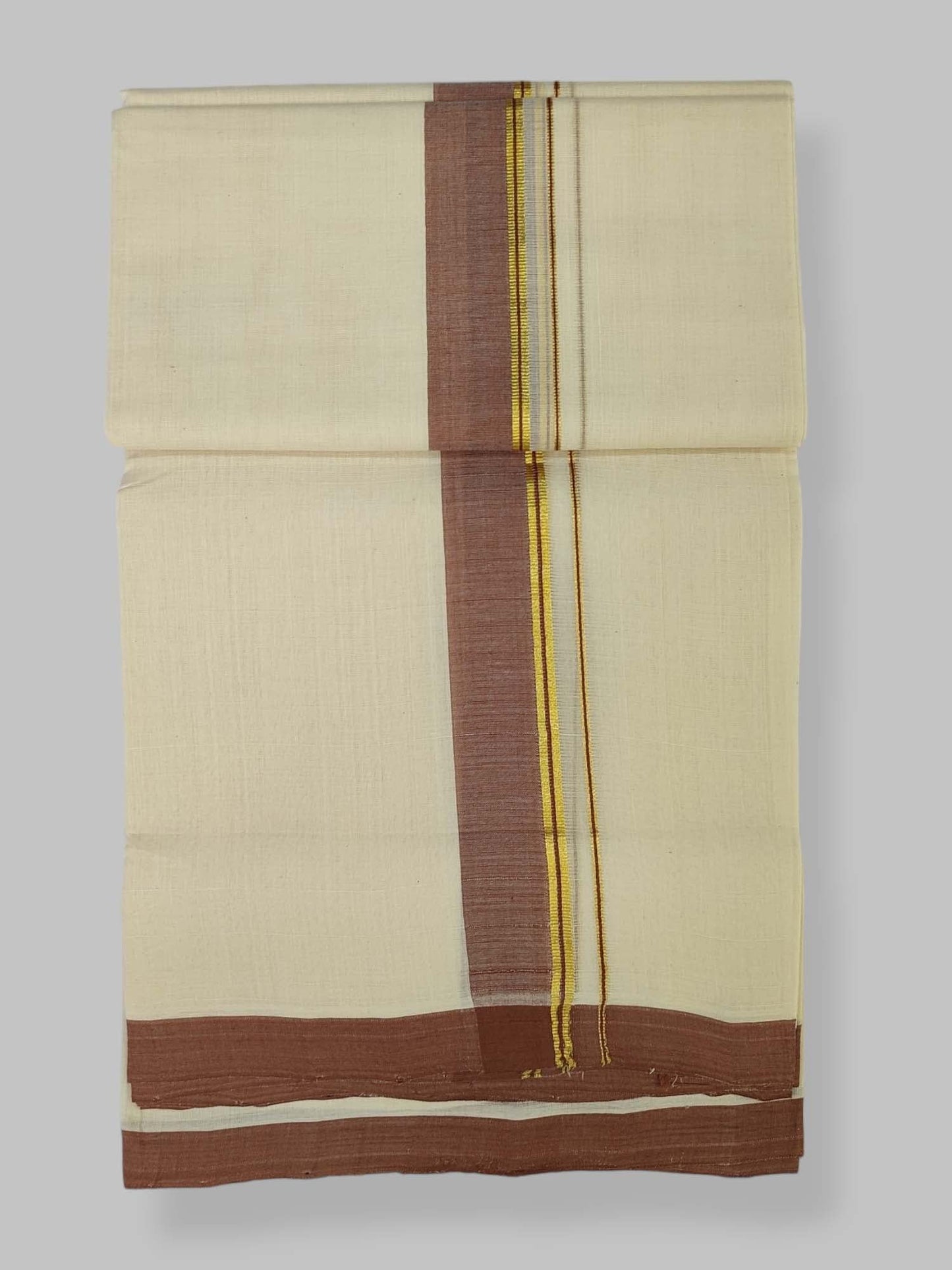Kerala Balaramapuram Handloom Mundu/Dhoti Pure Cotton