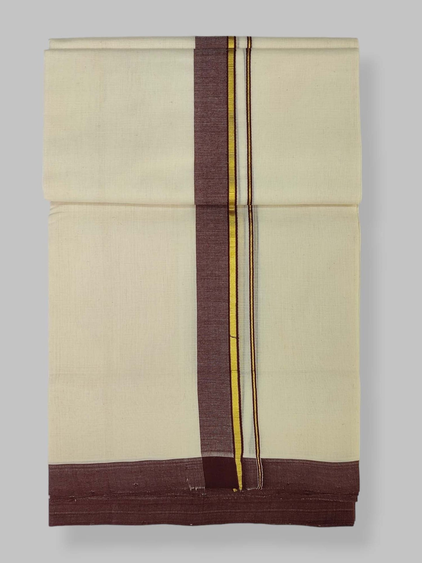 Kerala Balaramapuram Handloom Mundu/Dhoti Pure Cotton