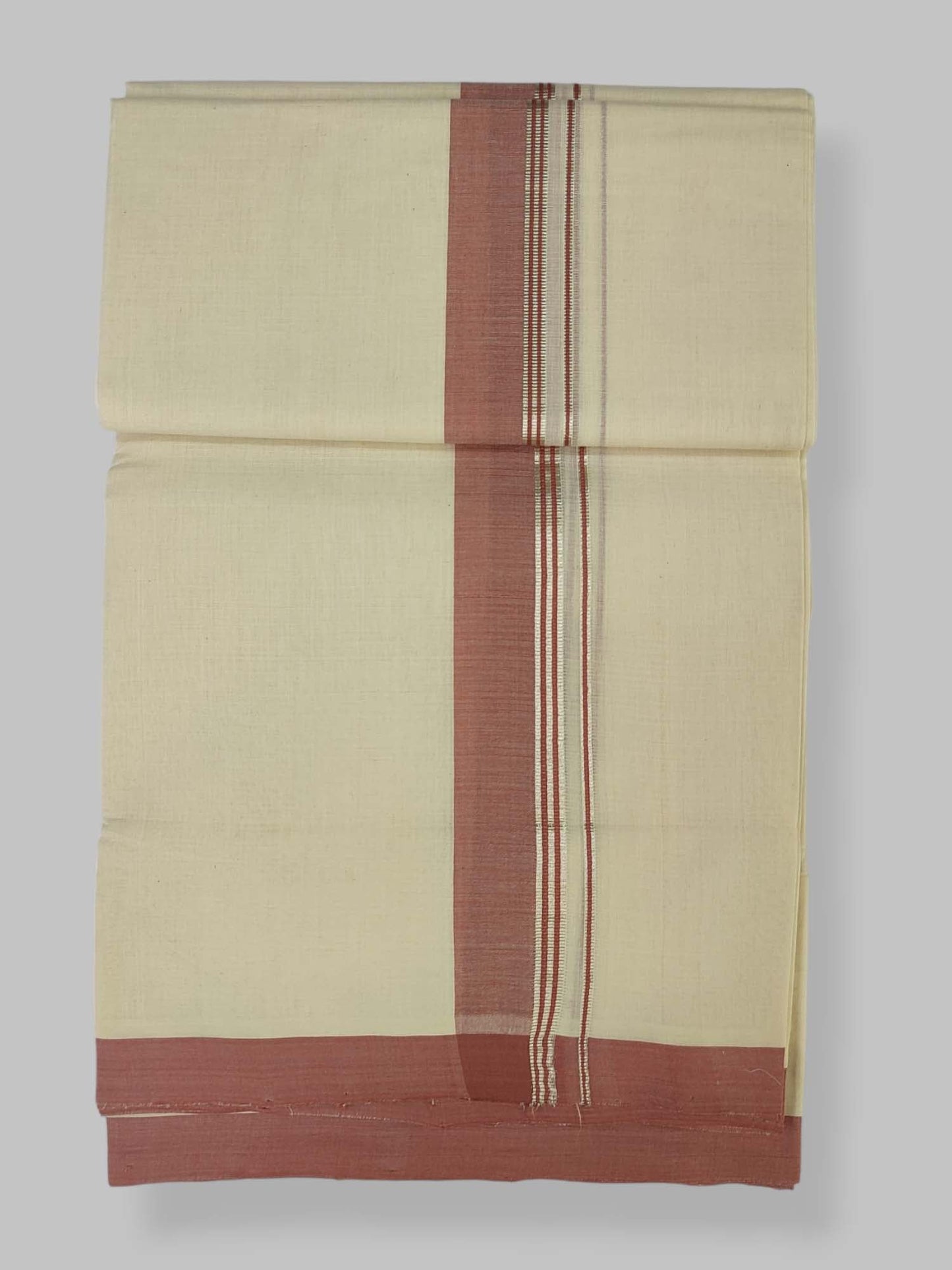 Kerala Balaramapuram Handloom Mundu/Dhoti Pure Cotton