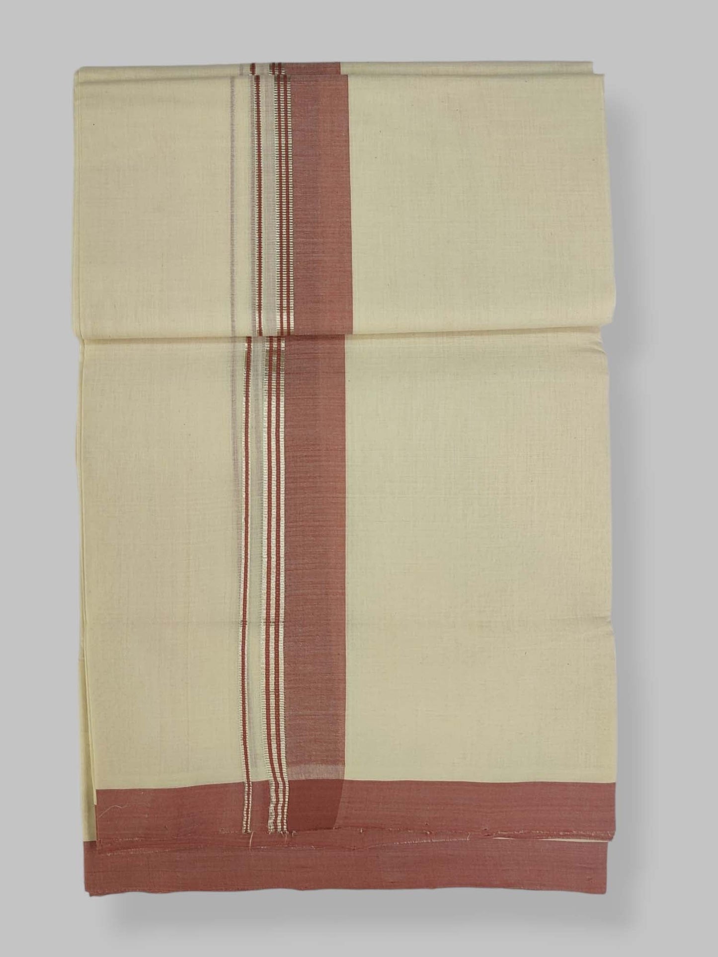Kerala Balaramapuram Handloom Mundu/Dhoti Pure Cotton