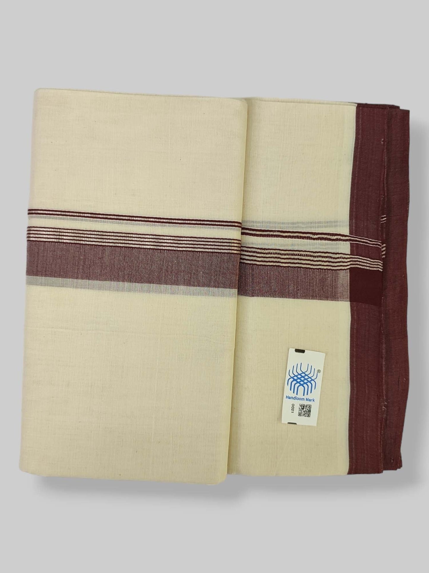 Kerala Balaramapuram Handloom Mundu/Dhoti Pure Cotton