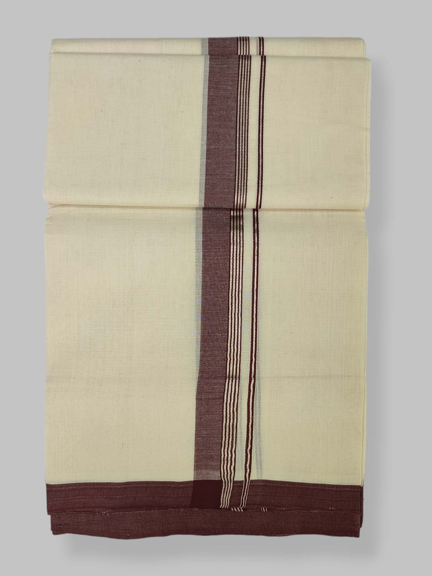 Kerala Balaramapuram Handloom Mundu/Dhoti Pure Cotton