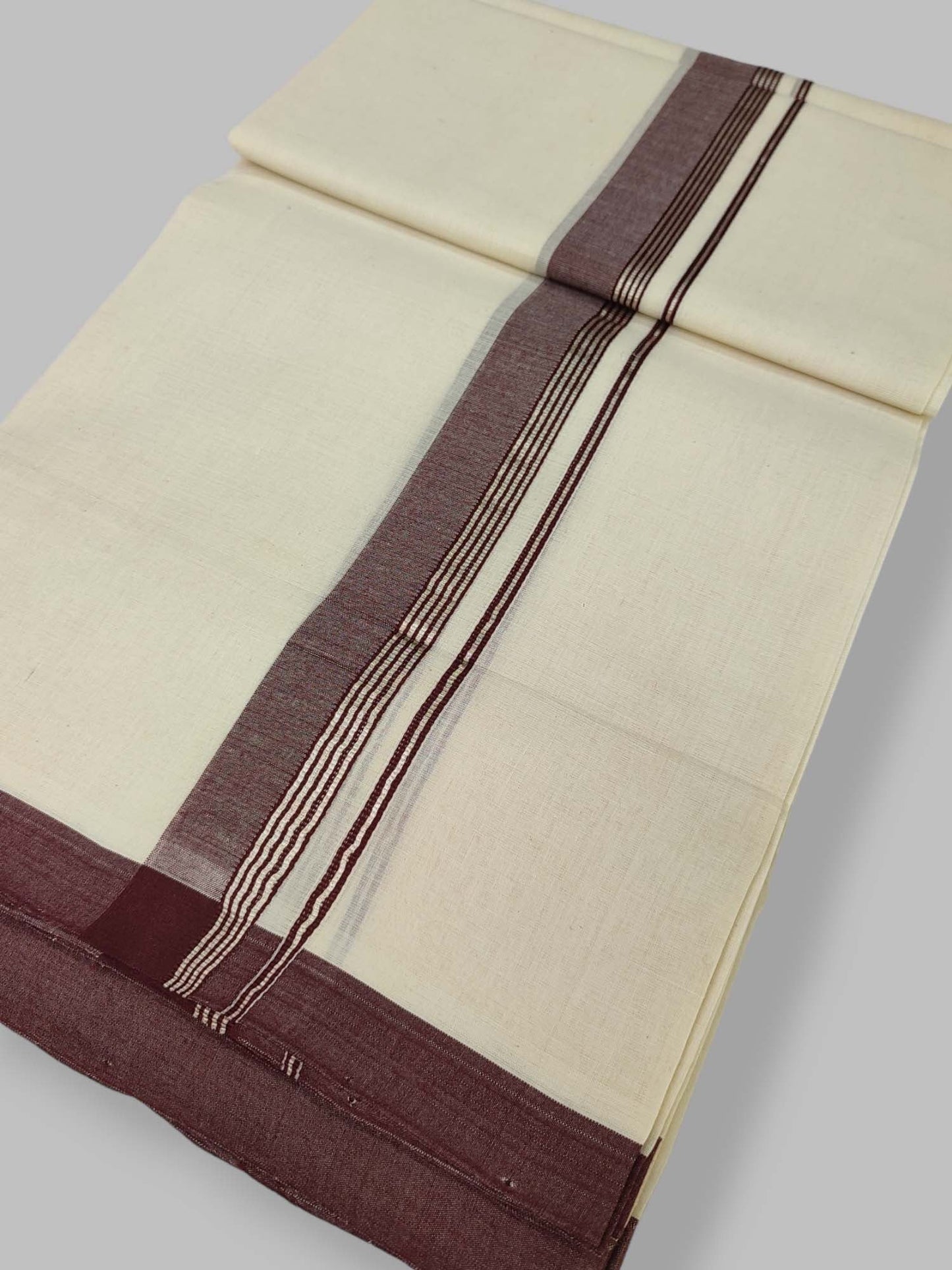 Kerala Balaramapuram Handloom Mundu/Dhoti Pure Cotton