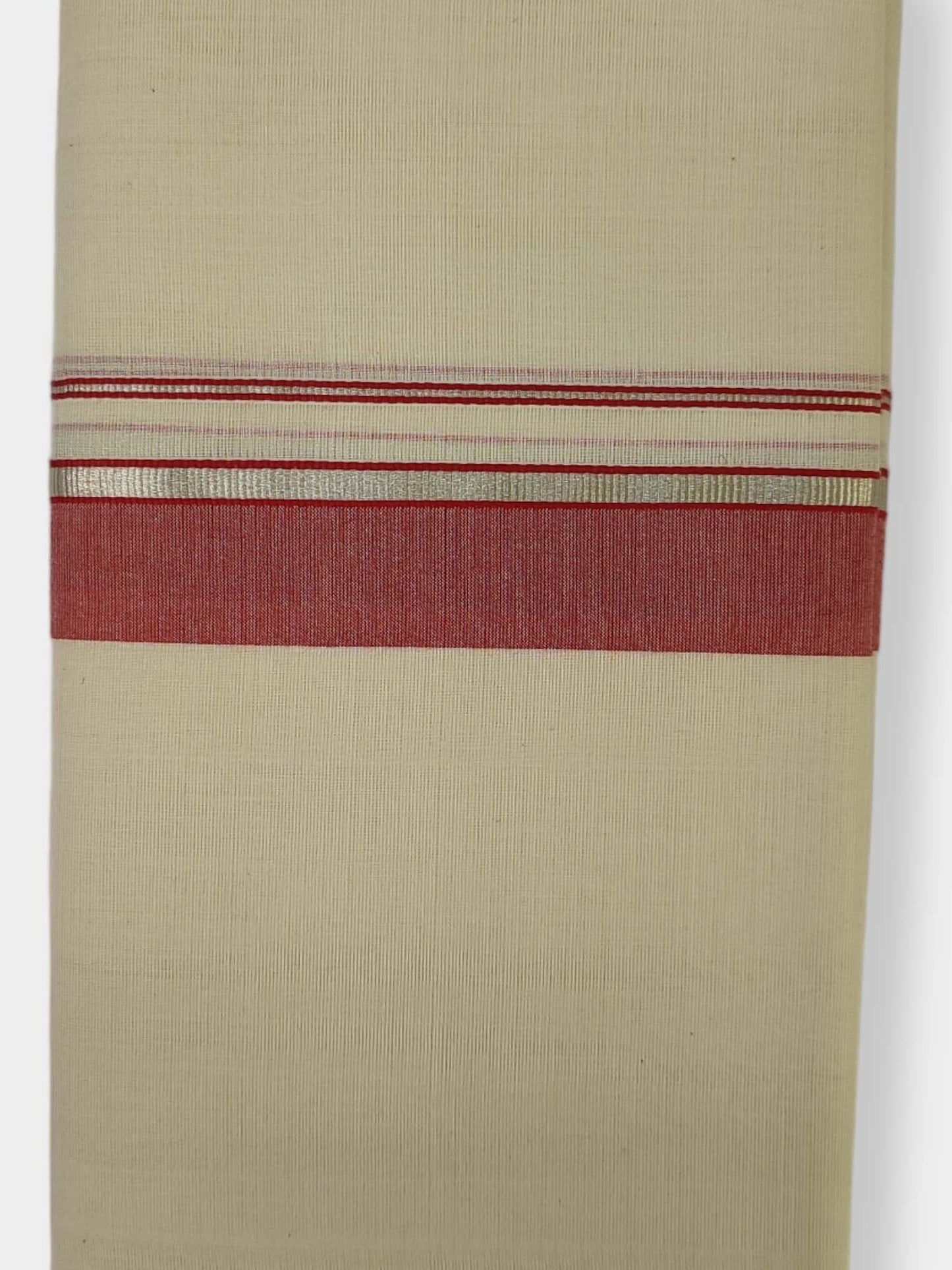 Kerala Balaramapuram Handloom Mundu/Dhoti Pure Cotton