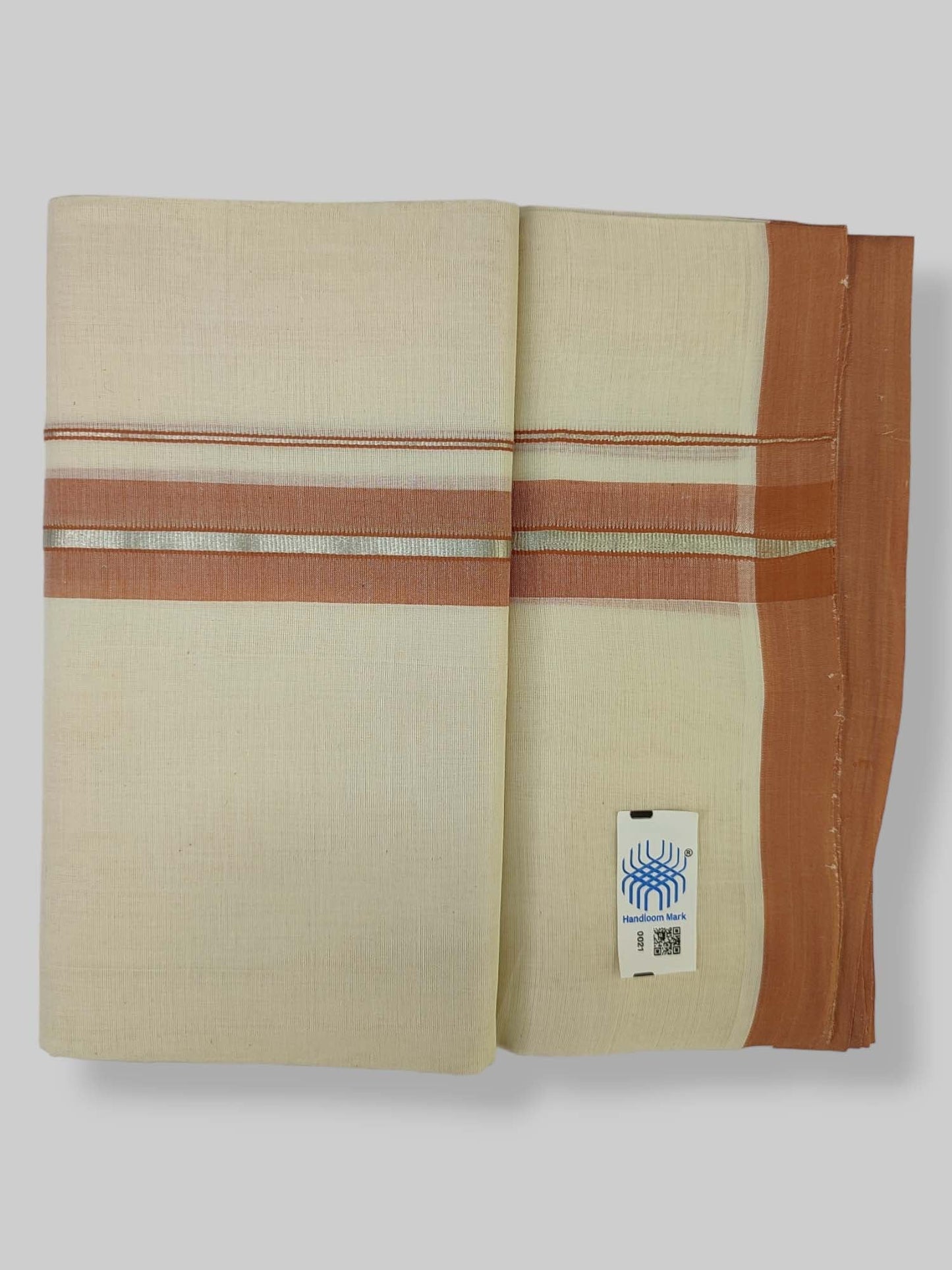 Kerala Balaramapuram Handloom Mundu/Dhoti Pure Cotton
