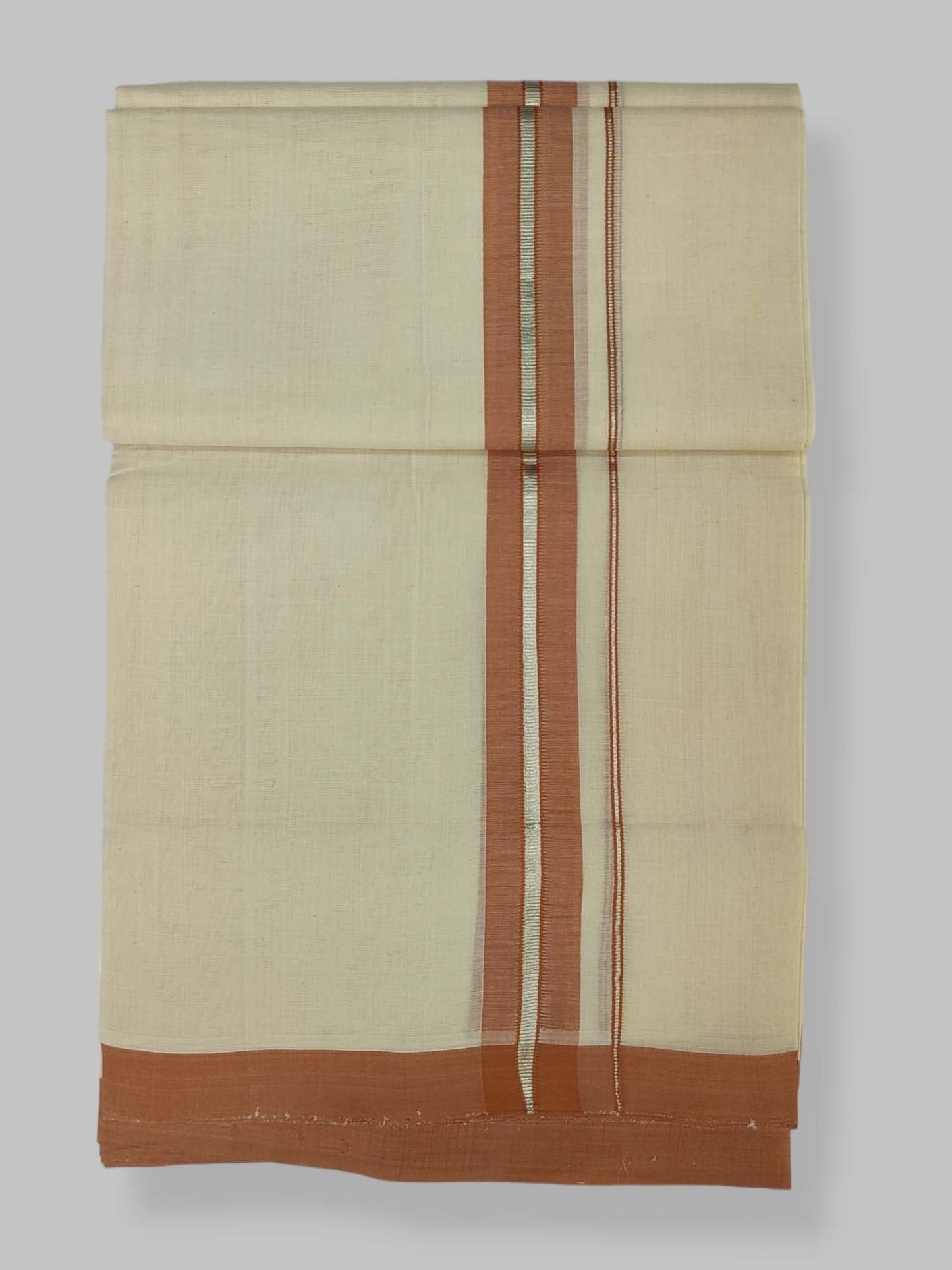 Kerala Balaramapuram Handloom Mundu/Dhoti Pure Cotton