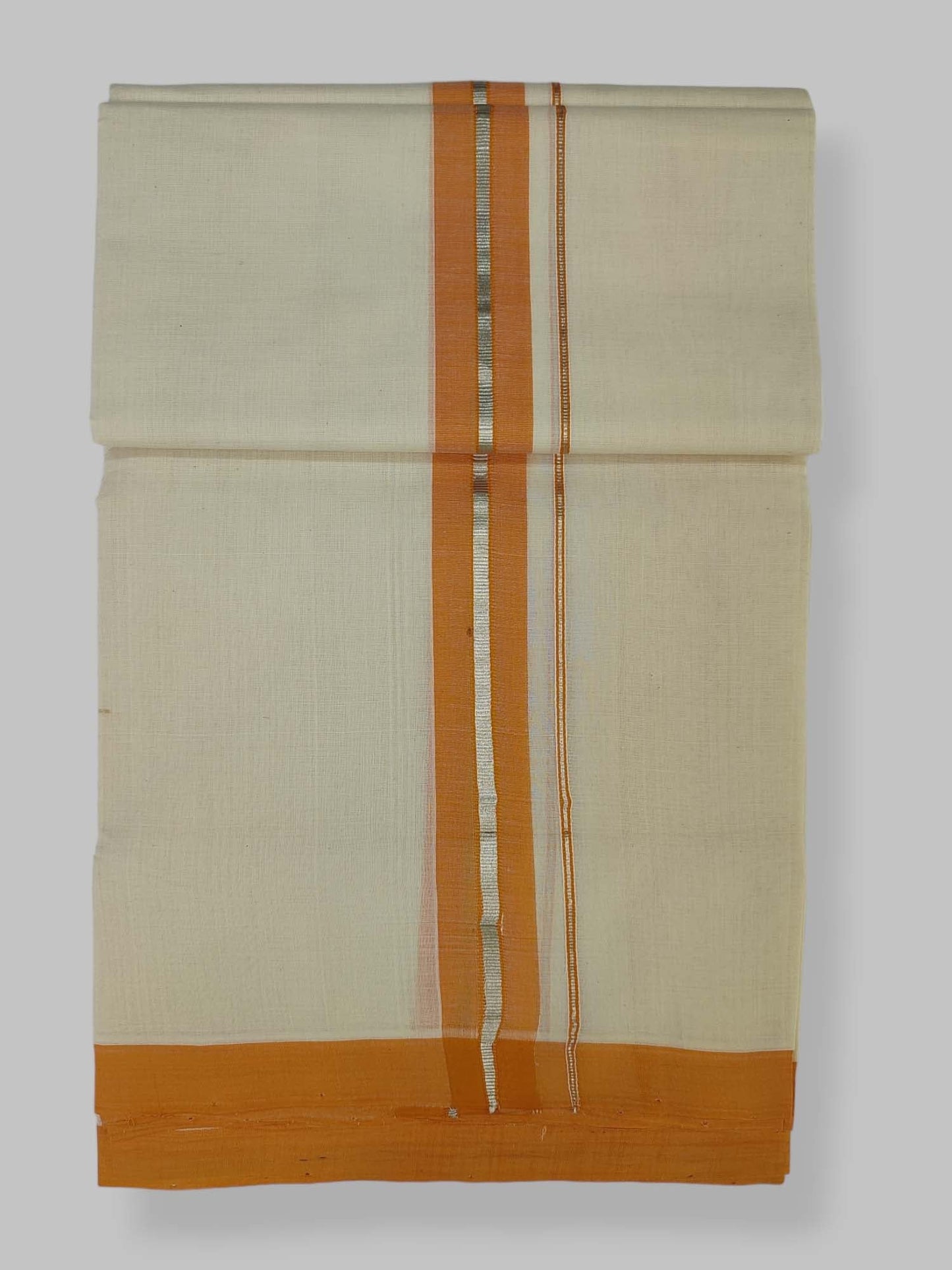 Kerala Balaramapuram Handloom Mundu/Dhoti Pure Cotton