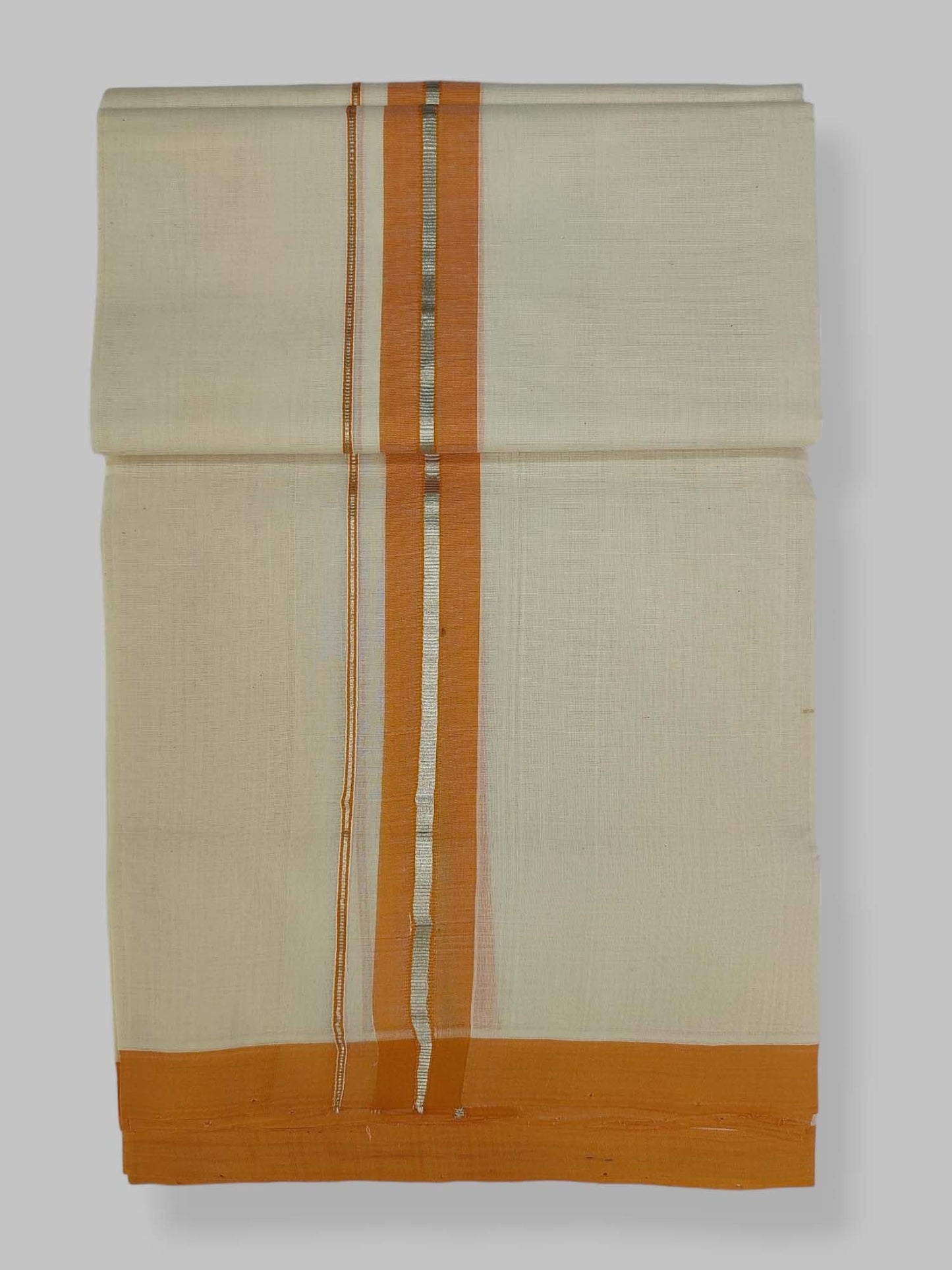 Kerala Balaramapuram Handloom Mundu/Dhoti Pure Cotton