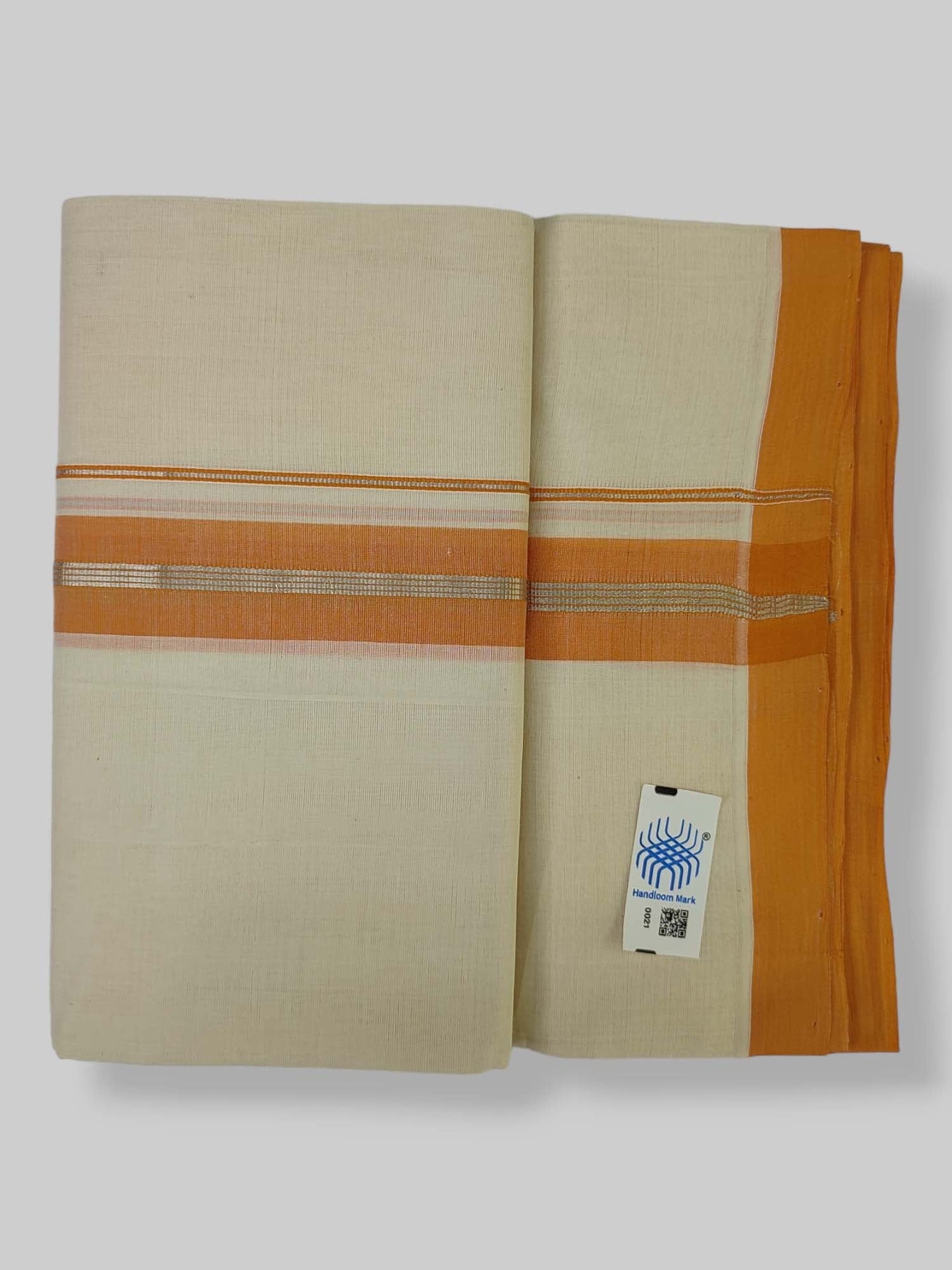 Kerala Balaramapuram Handloom Mundu/Dhoti Pure Cotton