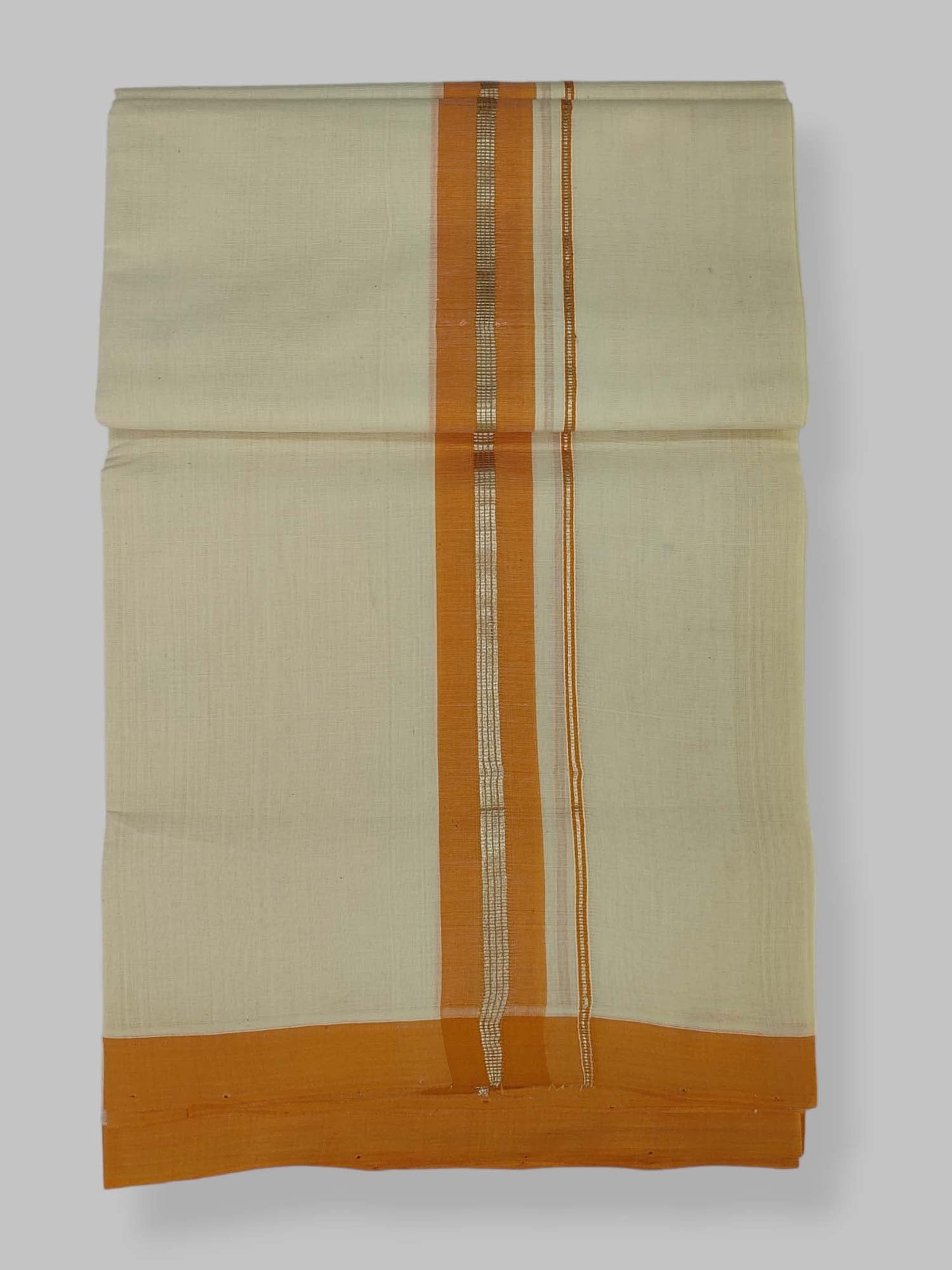 Kerala Balaramapuram Handloom Mundu/Dhoti Pure Cotton