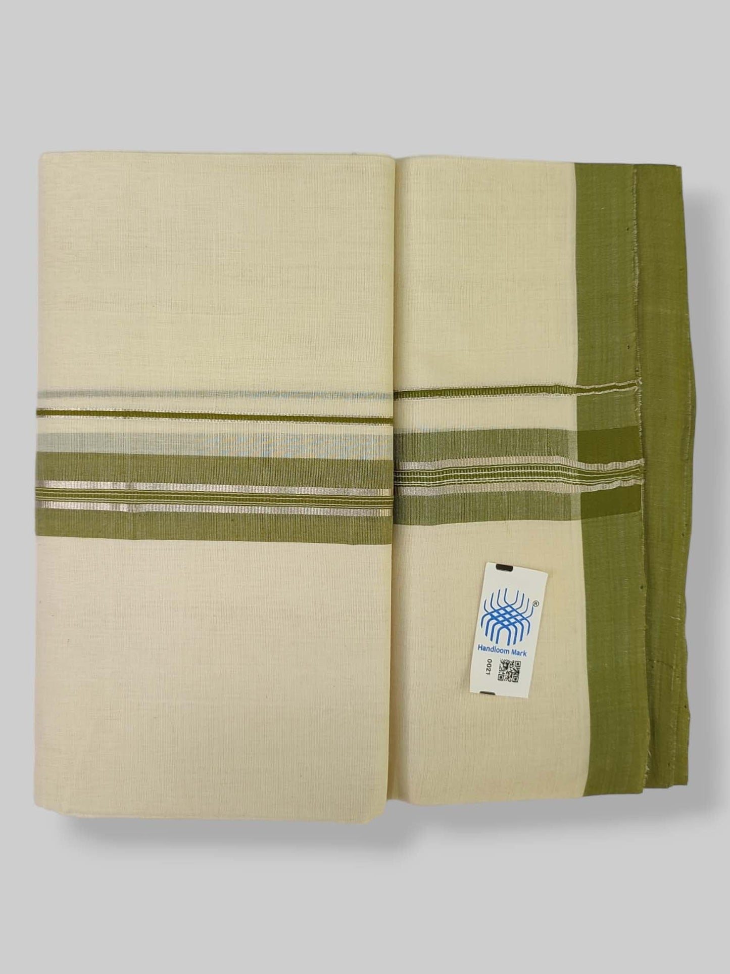 Kerala Balaramapuram Handloom Mundu/Dhoti Pure Cotton