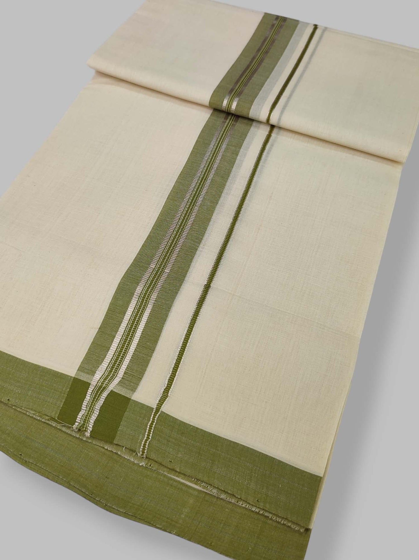 Kerala Balaramapuram Handloom Mundu/Dhoti Pure Cotton