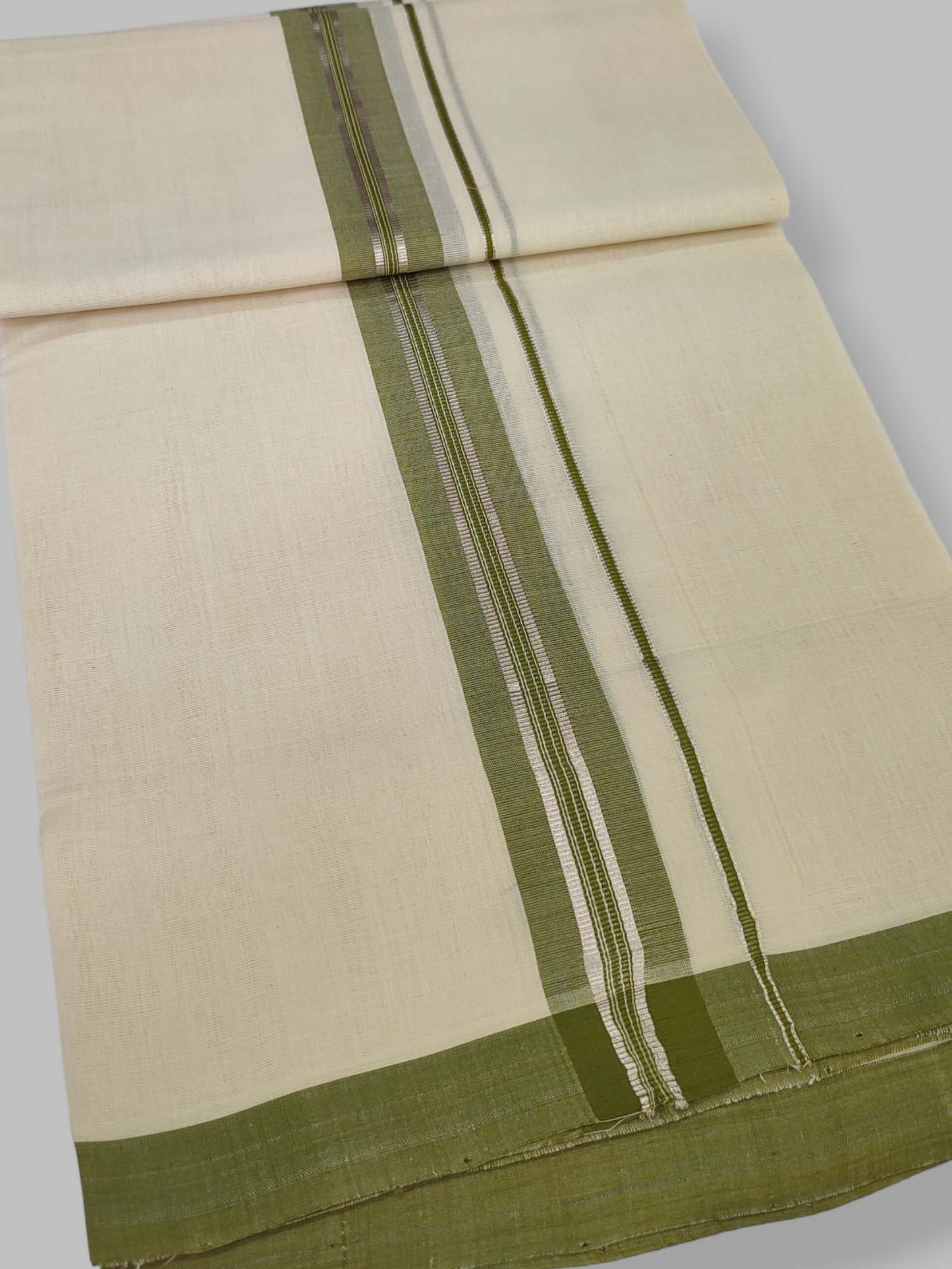 Kerala Balaramapuram Handloom Mundu/Dhoti Pure Cotton