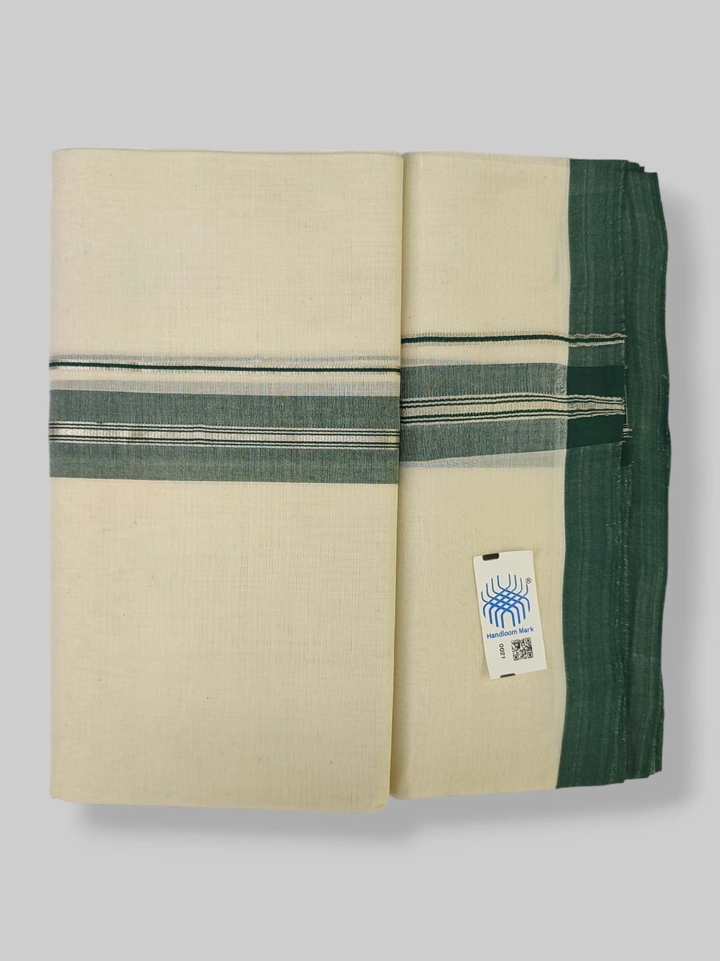 Kerala Balaramapuram Handloom Mundu/Dhoti Pure Cotton