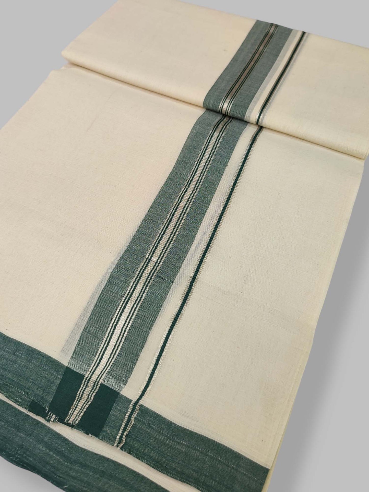 Kerala Balaramapuram Handloom Mundu/Dhoti Pure Cotton