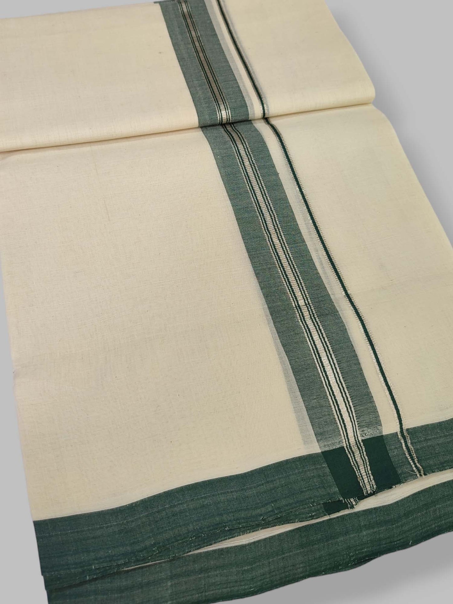 Kerala Balaramapuram Handloom Mundu/Dhoti Pure Cotton