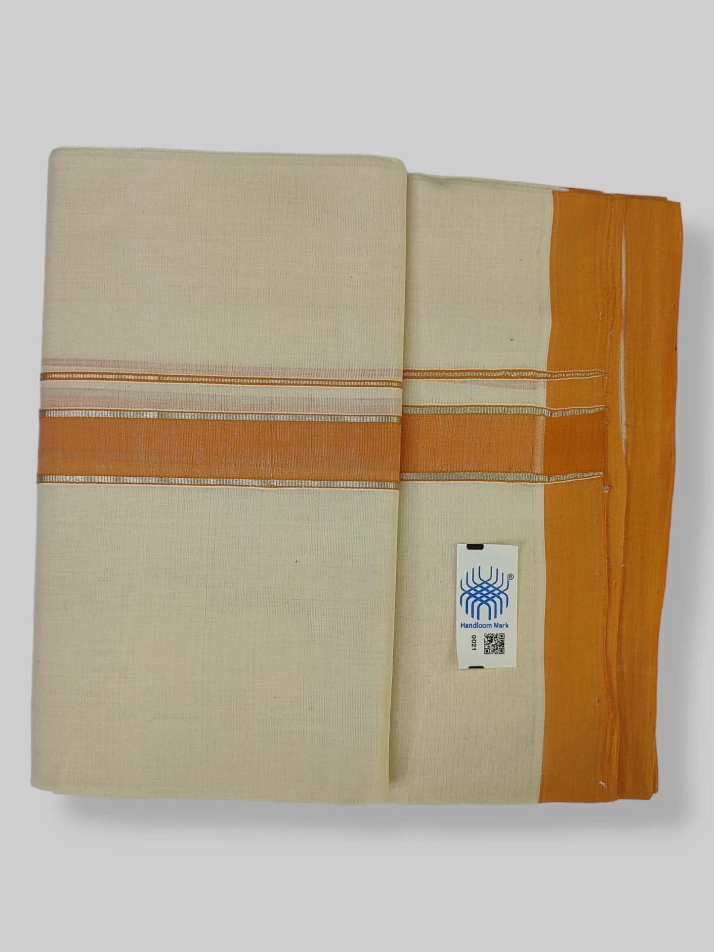 Kerala Balaramapuram Handloom Mundu/Dhoti Pure Cotton