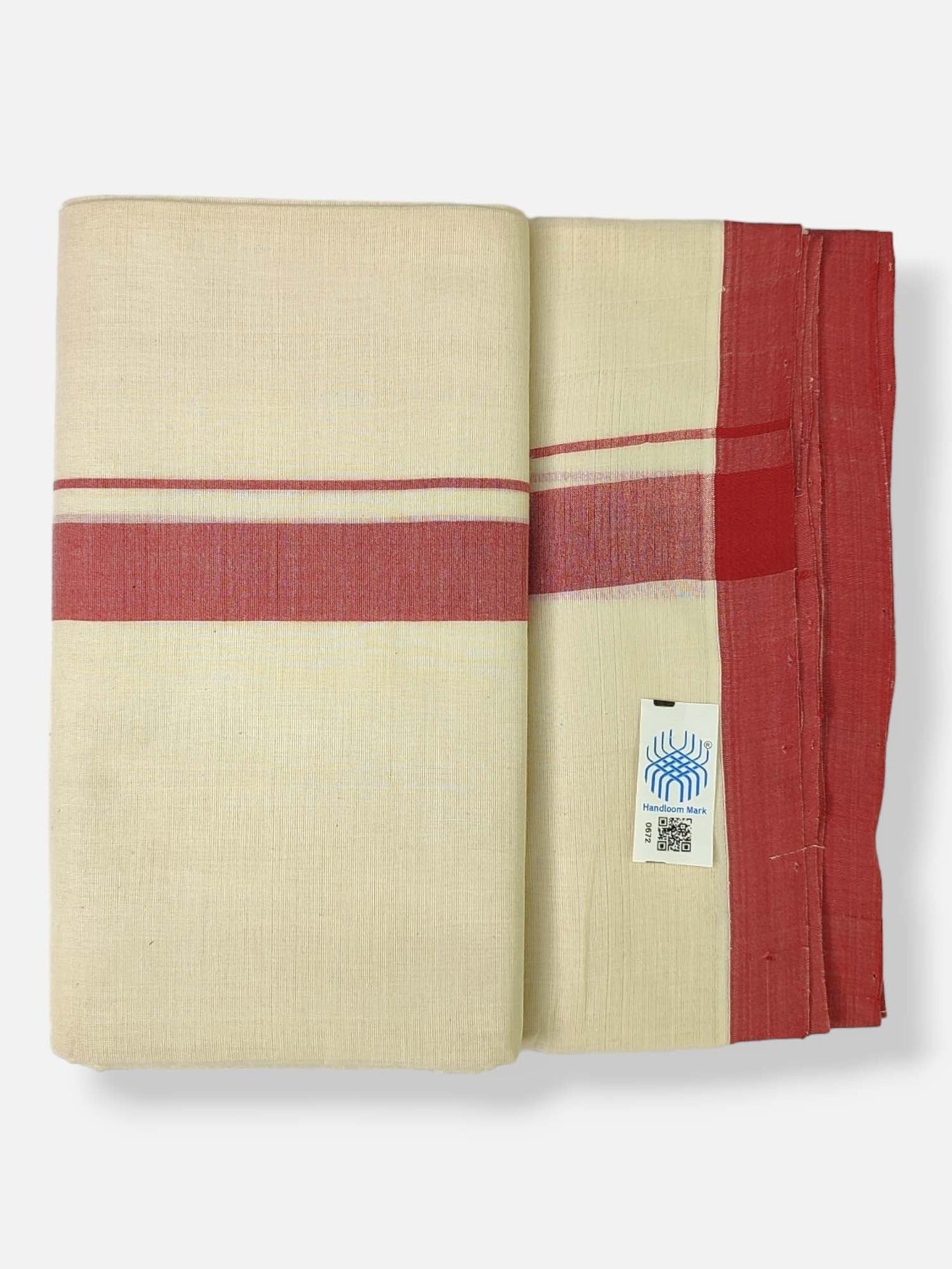 Kerala Balaramapuram Handloom Mundu/Dhoti Pure Cotton