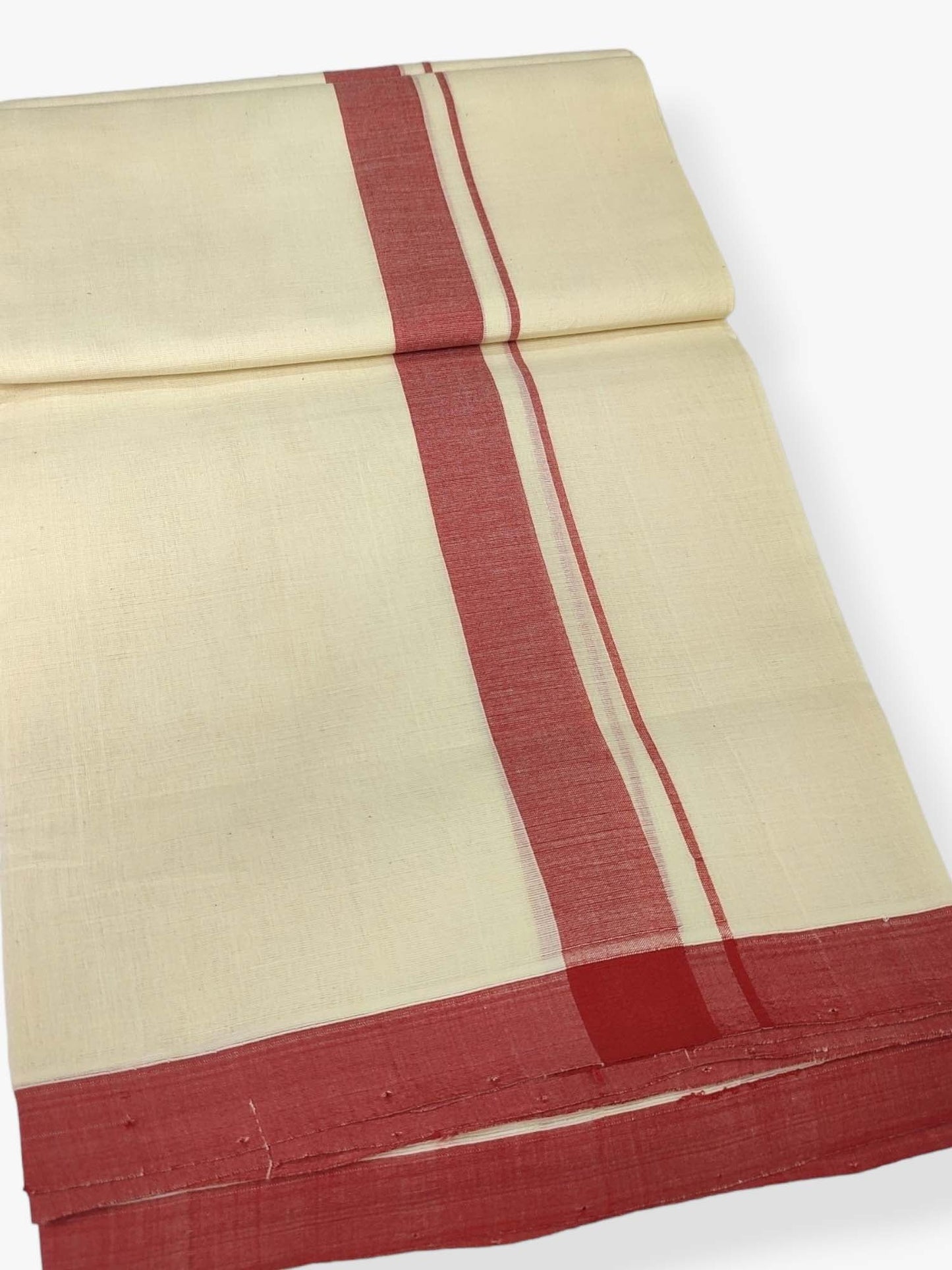 Kerala Balaramapuram Handloom Mundu/Dhoti Pure Cotton