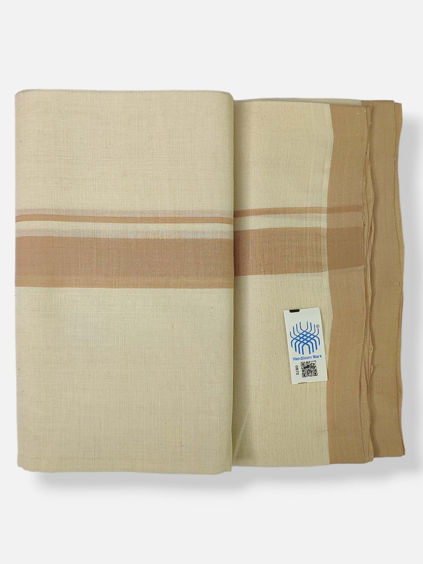 Kerala Balaramapuram Handloom Mundu/Dhoti Pure Cotton