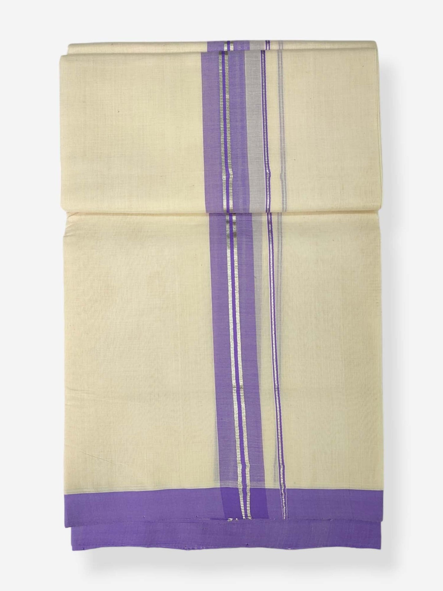 Kerala Balaramapuram Handloom Mundu/Dhoti Pure Cotton