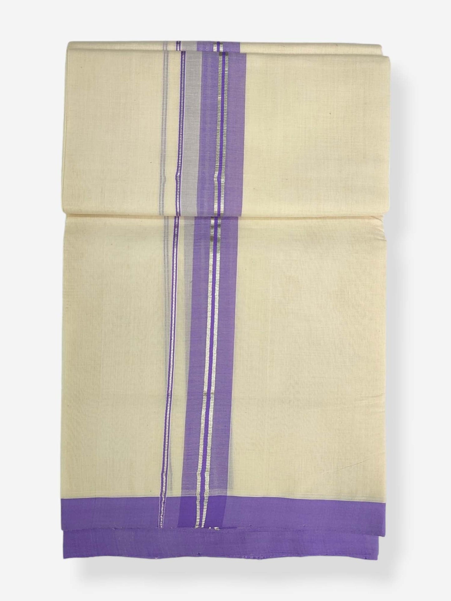 Kerala Balaramapuram Handloom Mundu/Dhoti Pure Cotton