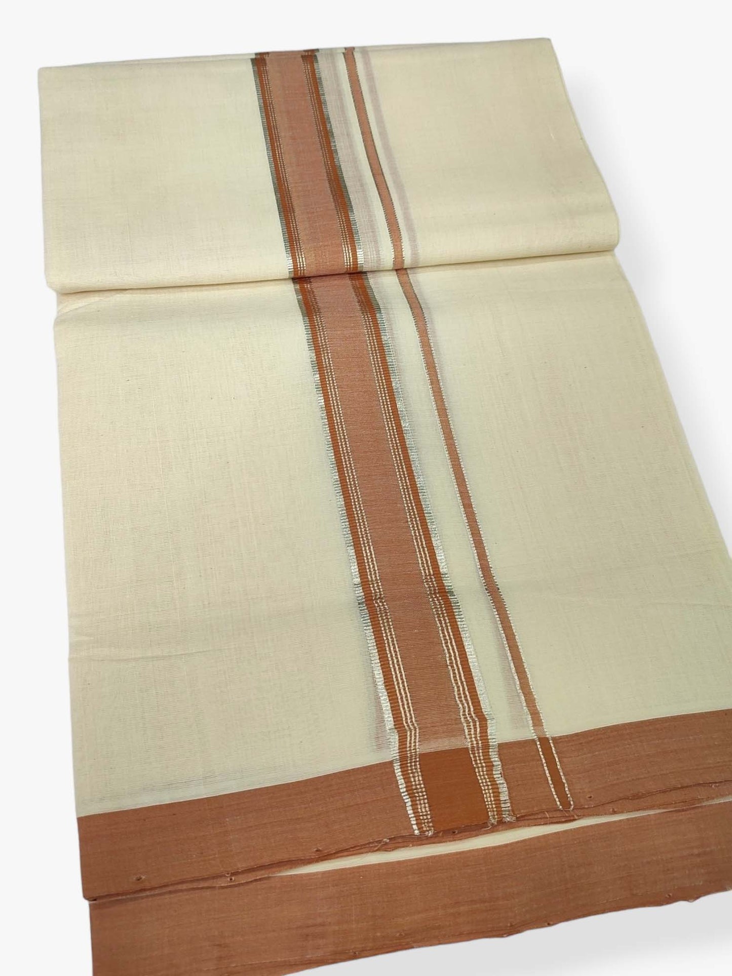 Kerala Balaramapuram Handloom Mundu/Dhoti Pure Cotton