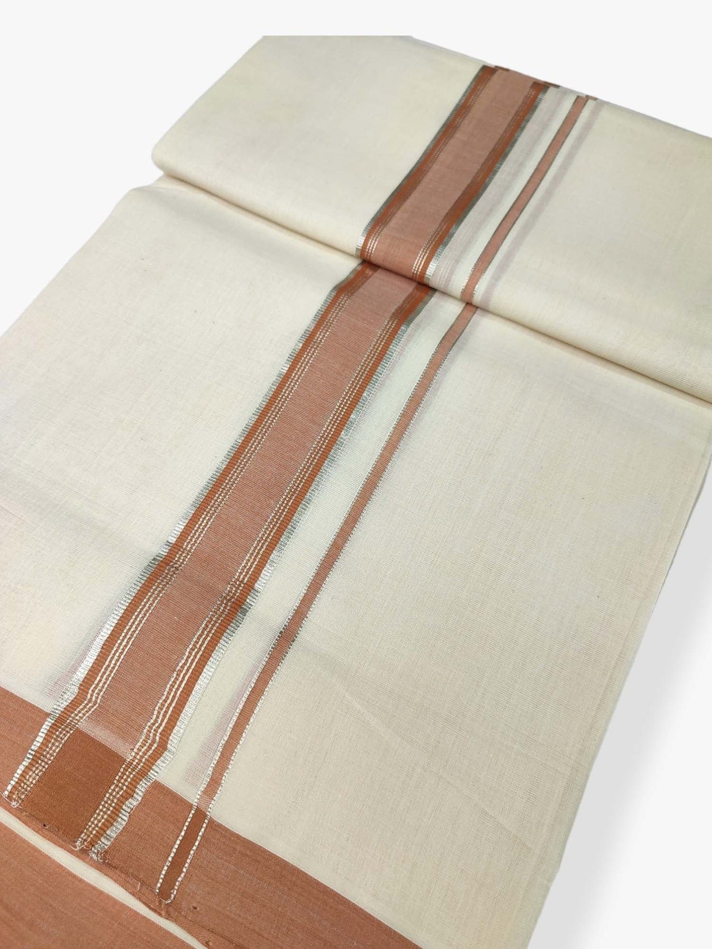 Kerala Balaramapuram Handloom Mundu/Dhoti Pure Cotton