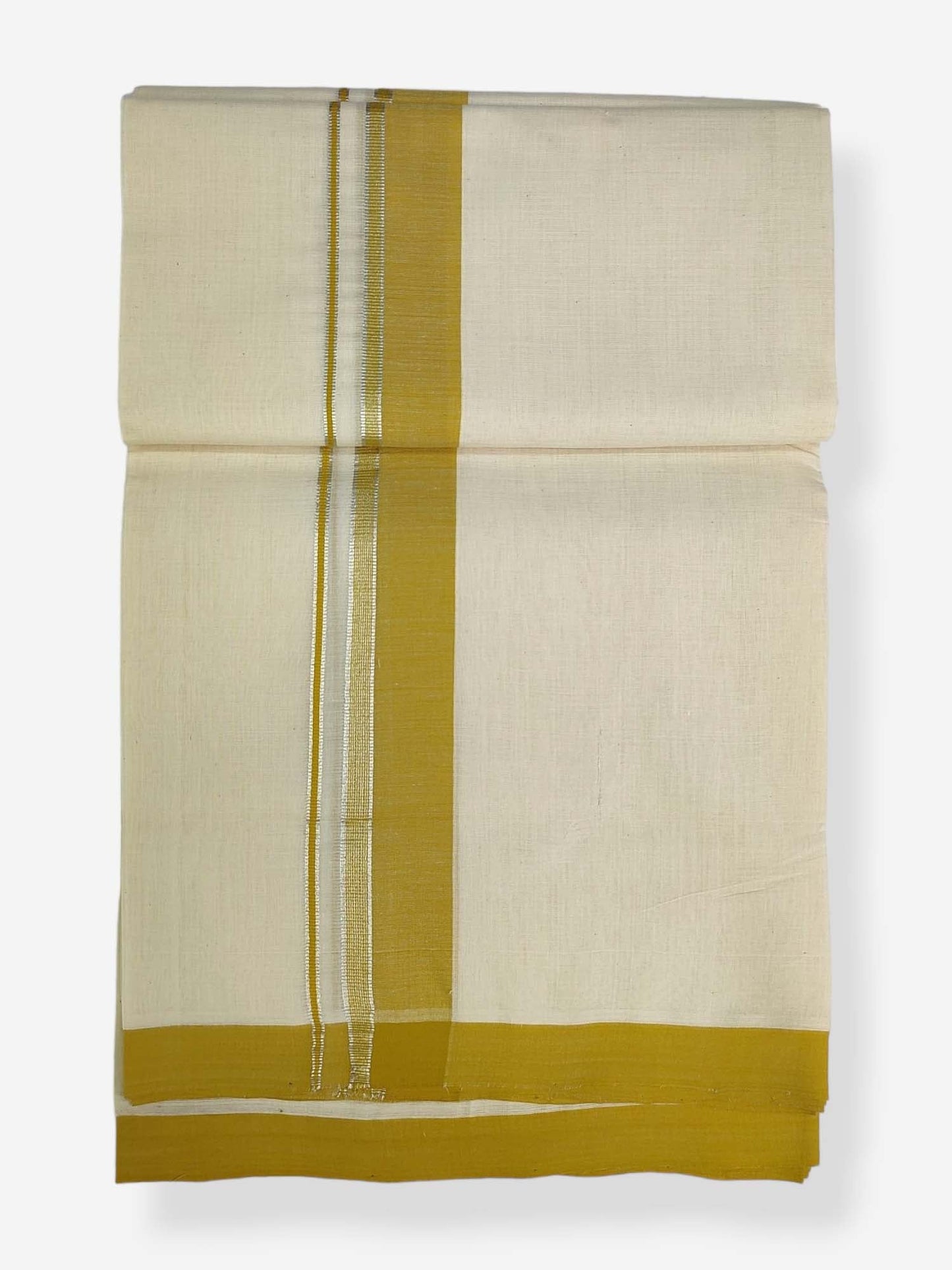 Kerala Balaramapuram Handloom Mundu/Dhoti Pure Cotton