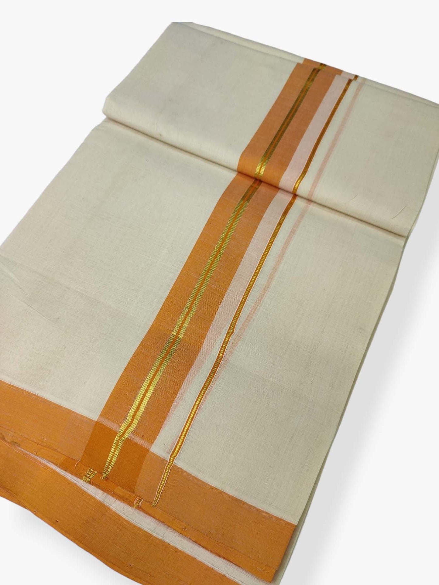 Kerala Balaramapuram Handloom Mundu/Dhoti Pure Cotton