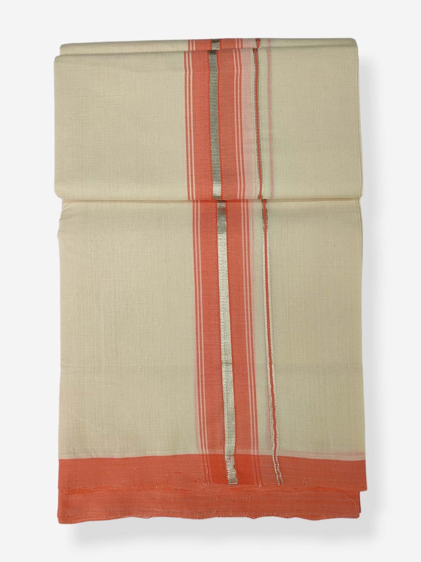 Kerala Balaramapuram Handloom Mundu/Dhoti Pure Cotton