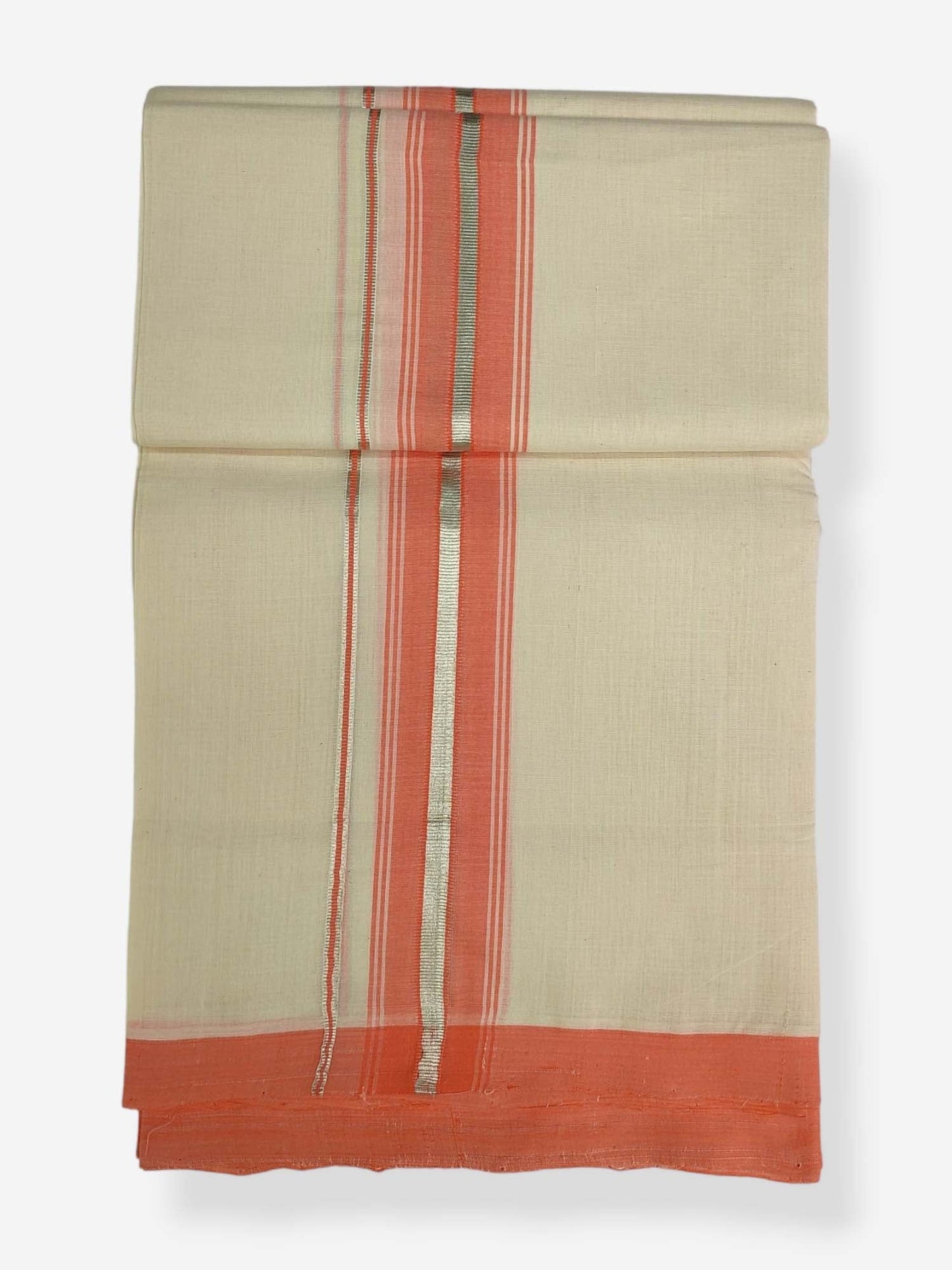 Kerala Balaramapuram Handloom Mundu/Dhoti Pure Cotton