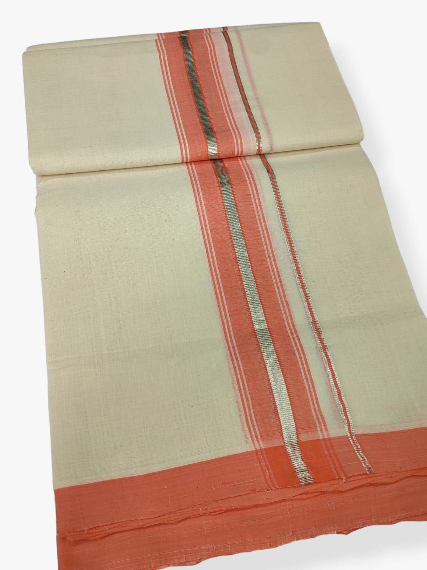 Kerala Balaramapuram Handloom Mundu/Dhoti Pure Cotton