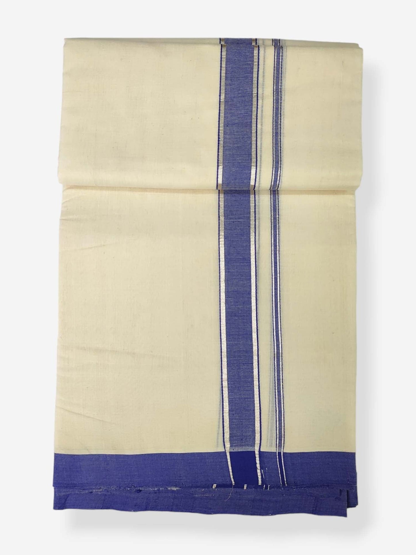 Kerala Balaramapuram Handloom Mundu/Dhoti Pure Cotton