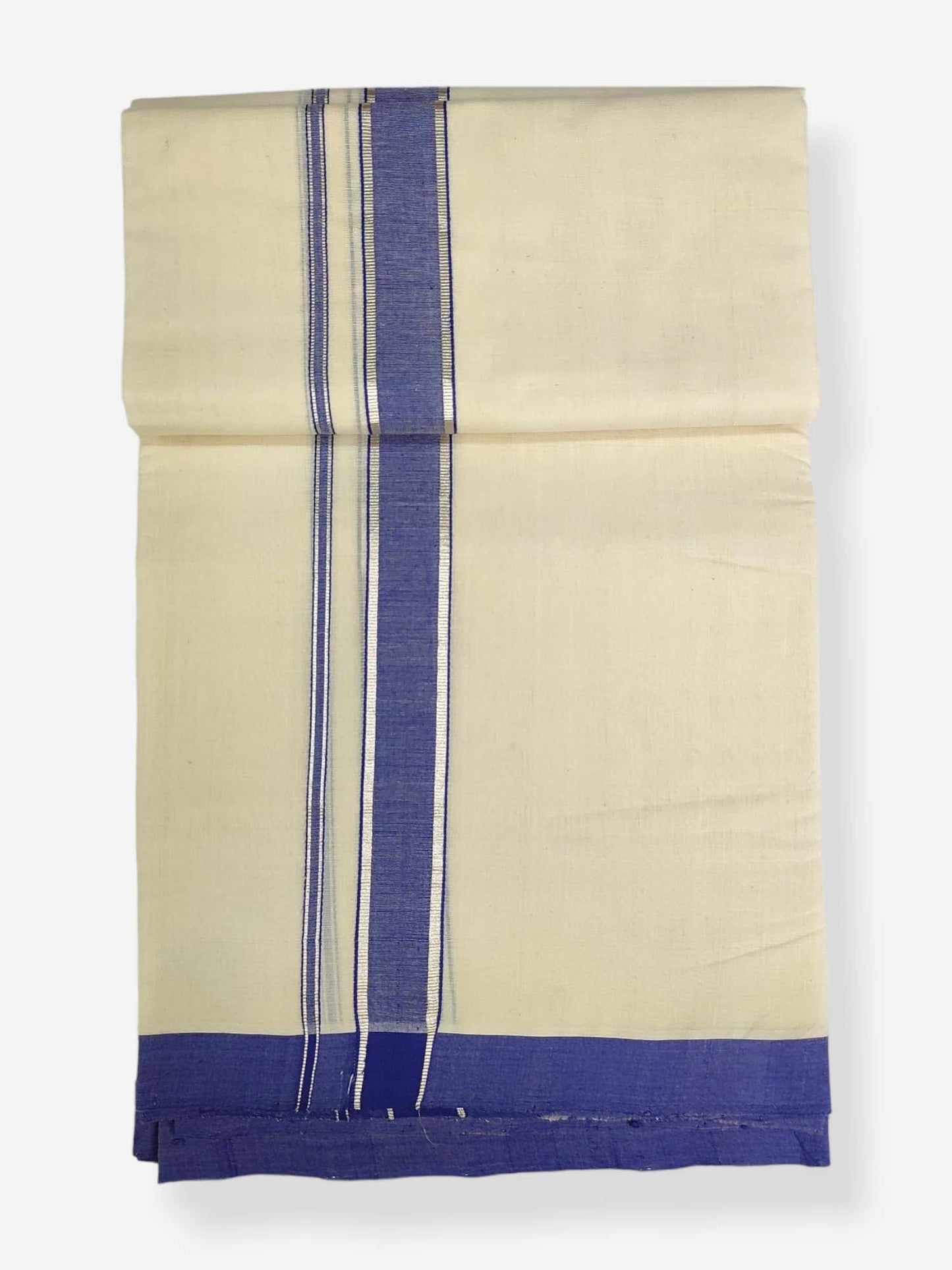 Kerala Balaramapuram Handloom Mundu/Dhoti Pure Cotton