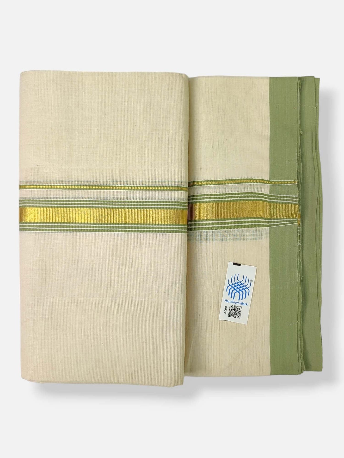 Kerala Balaramapuram Handloom Mundu/Dhoti Pure Cotton