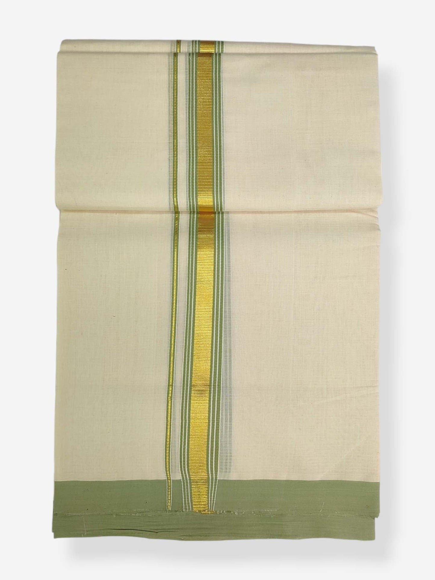 Kerala Balaramapuram Handloom Mundu/Dhoti Pure Cotton