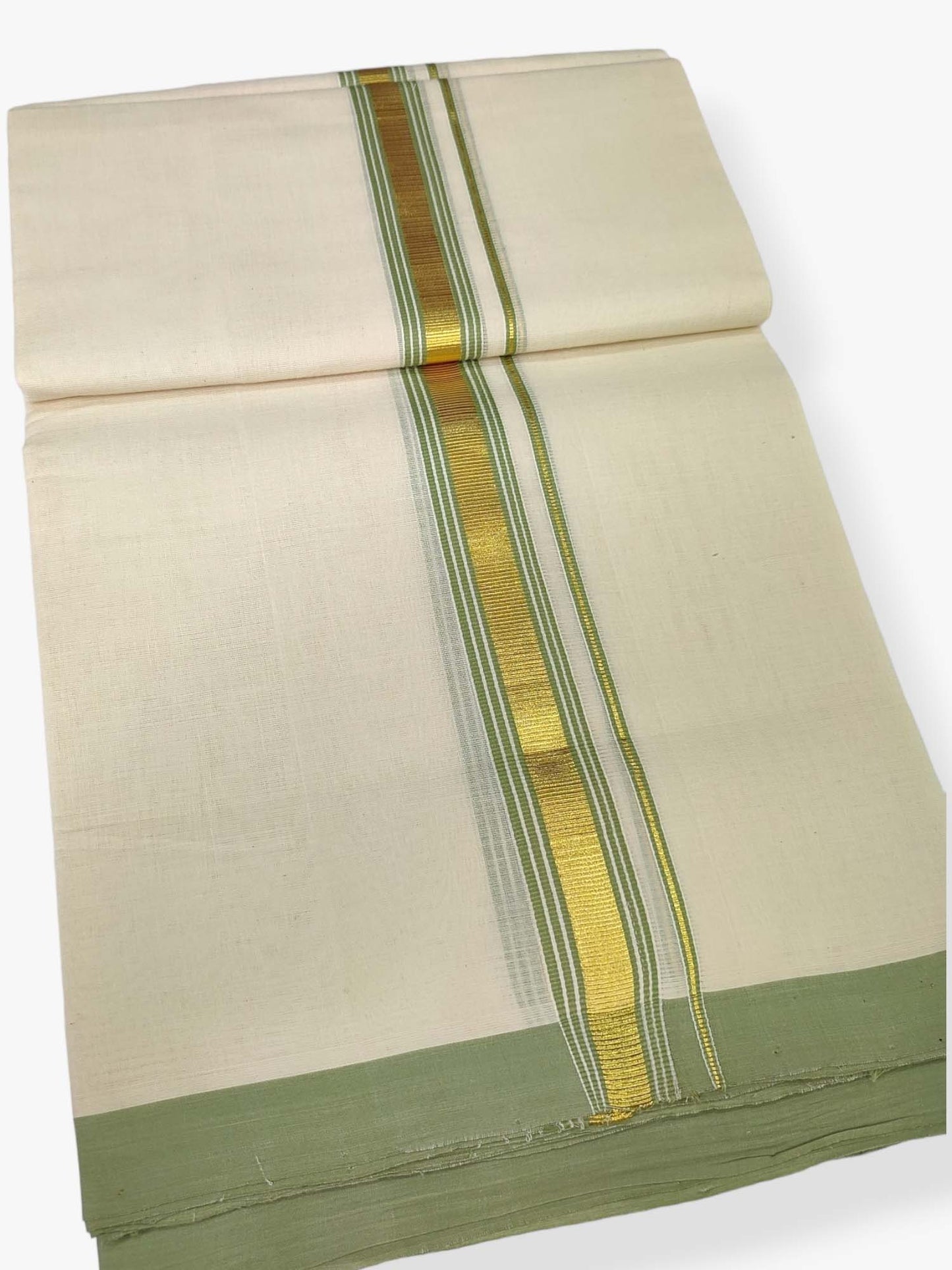 Kerala Balaramapuram Handloom Mundu/Dhoti Pure Cotton
