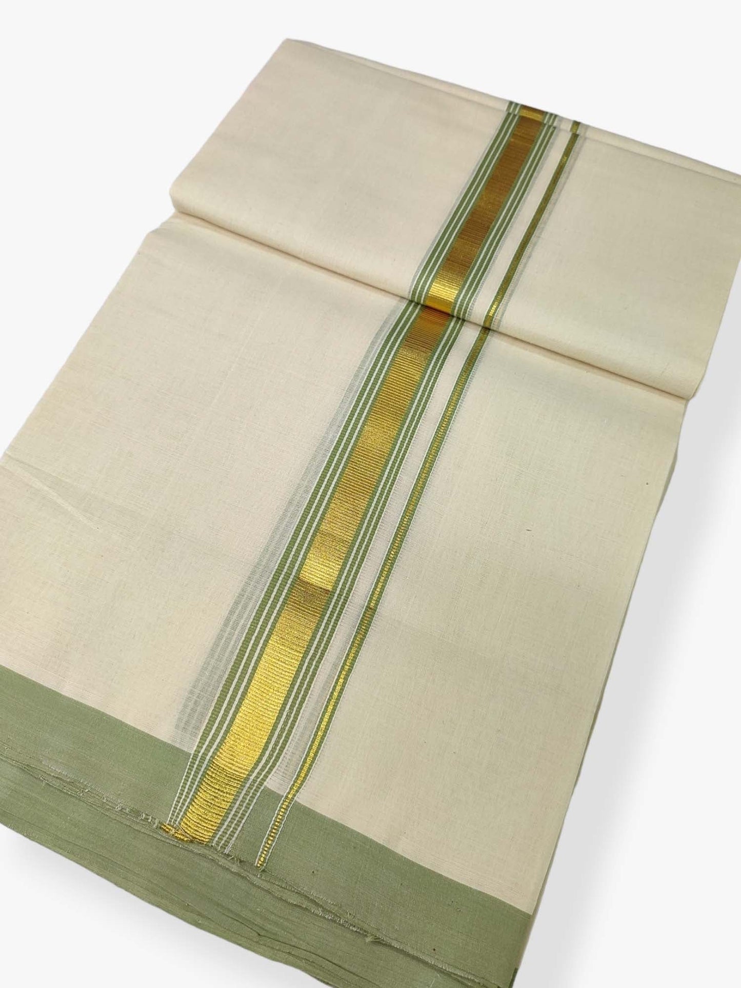 Kerala Balaramapuram Handloom Mundu/Dhoti Pure Cotton