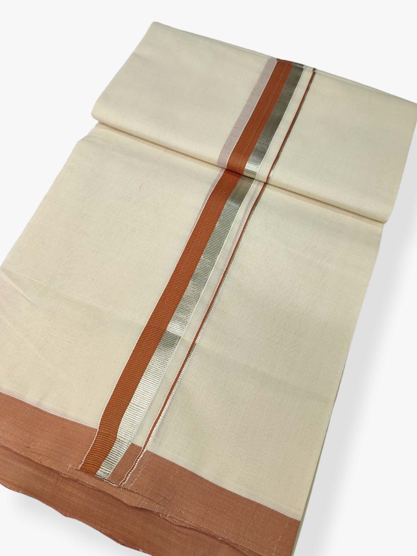 Kerala Balaramapuram Handloom Mundu/Dhoti Pure Cotton