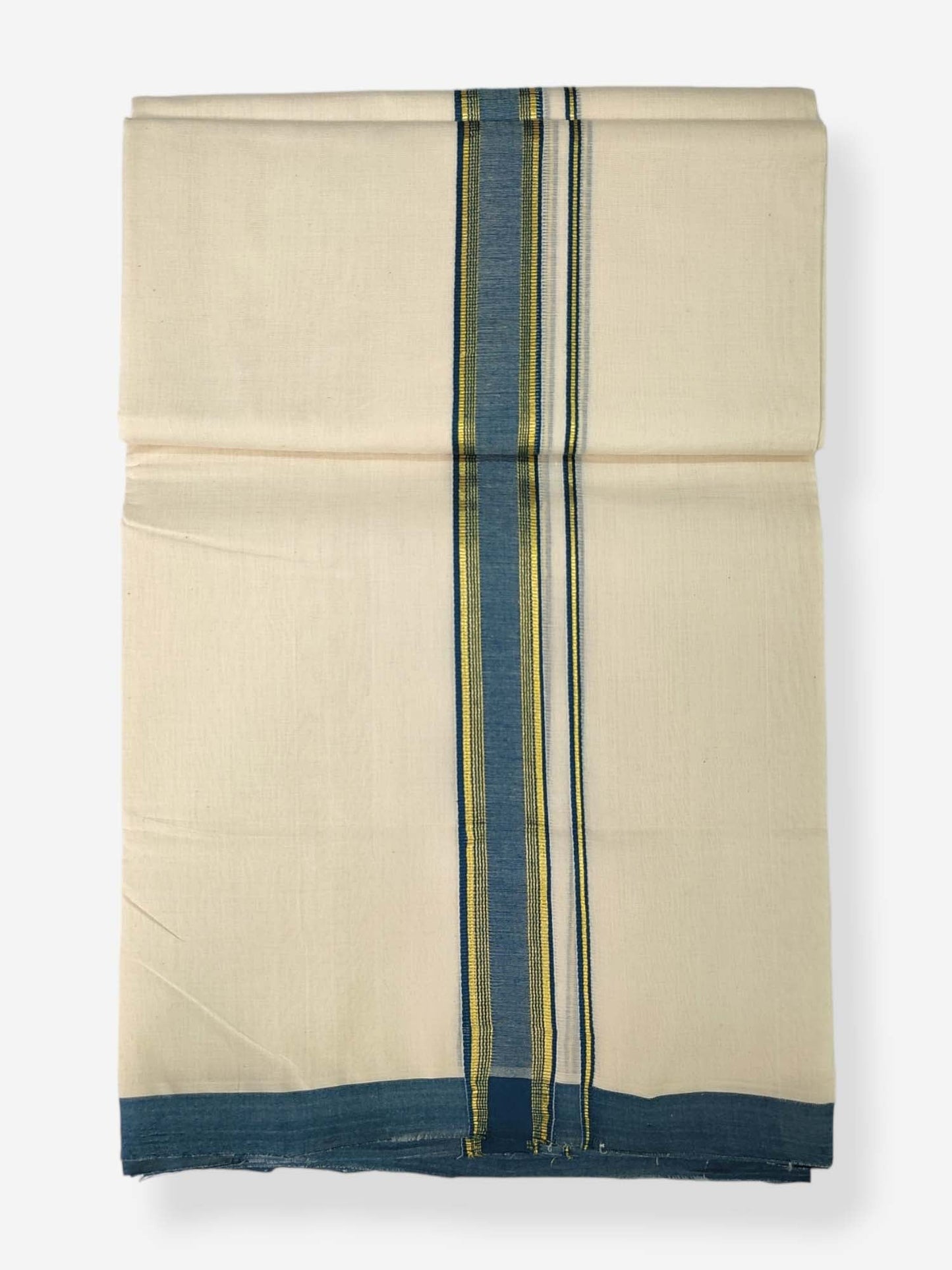 Kerala Balaramapuram Handloom Mundu/Dhoti Pure Cotton