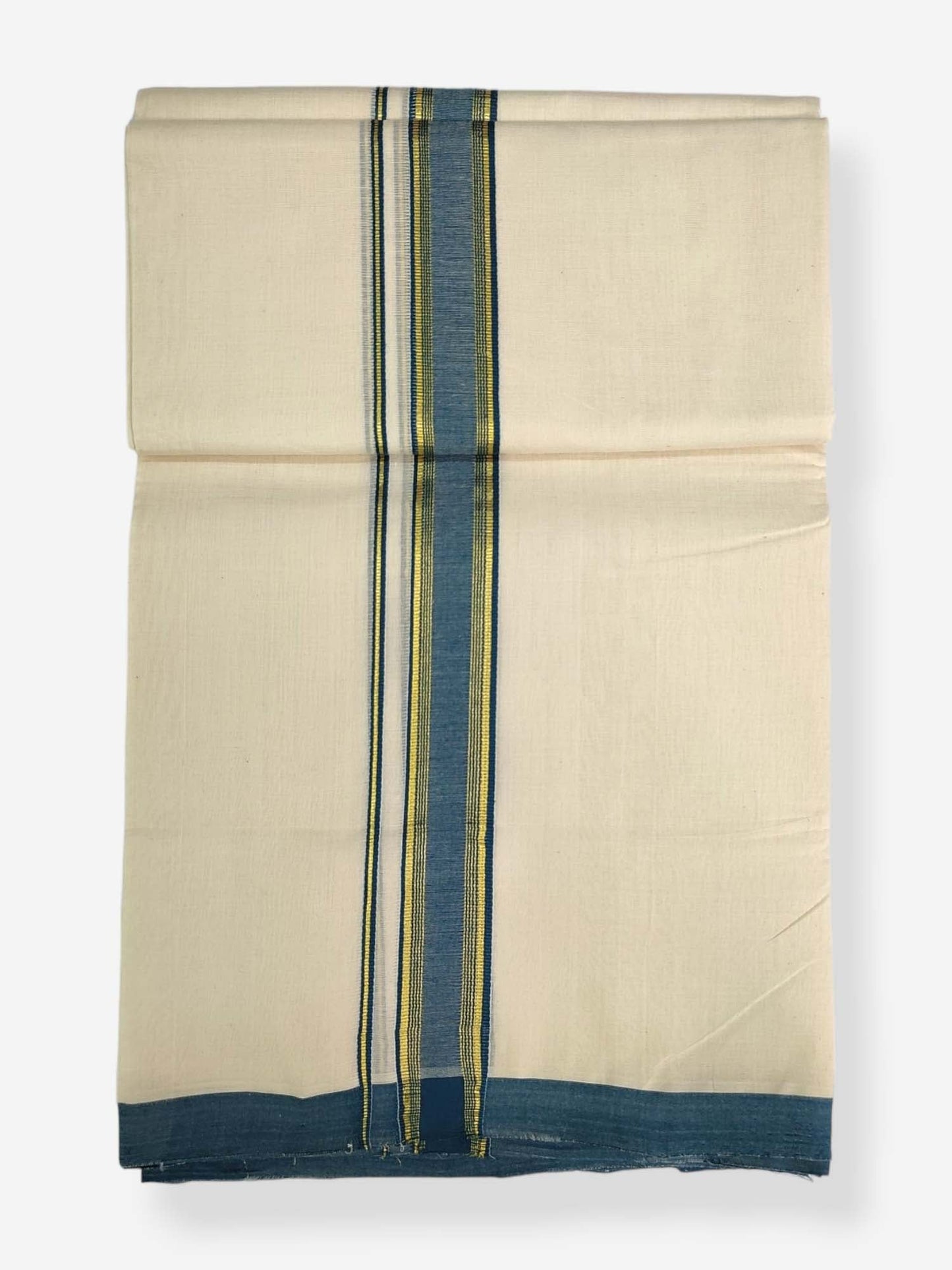 Kerala Balaramapuram Handloom Mundu/Dhoti Pure Cotton