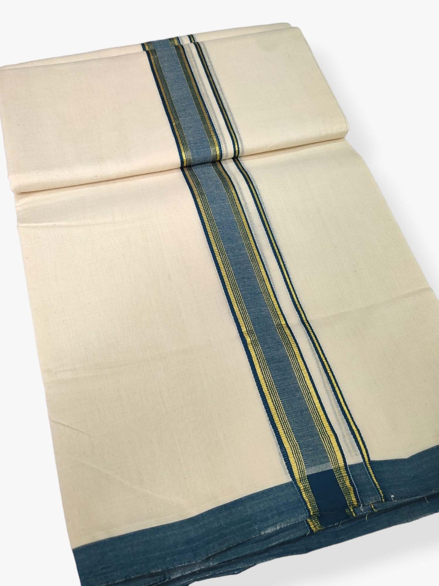Kerala Balaramapuram Handloom Mundu/Dhoti Pure Cotton