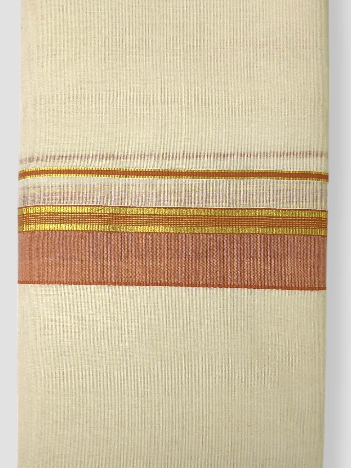 Kerala Balaramapuram Handloom Mundu/Dhoti Pure Cotton